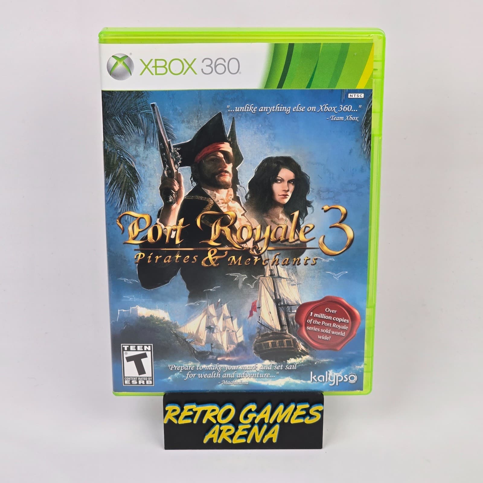 Port Royale 3: Pirates & Merchants (Xbox 360) CIB COMPLETE