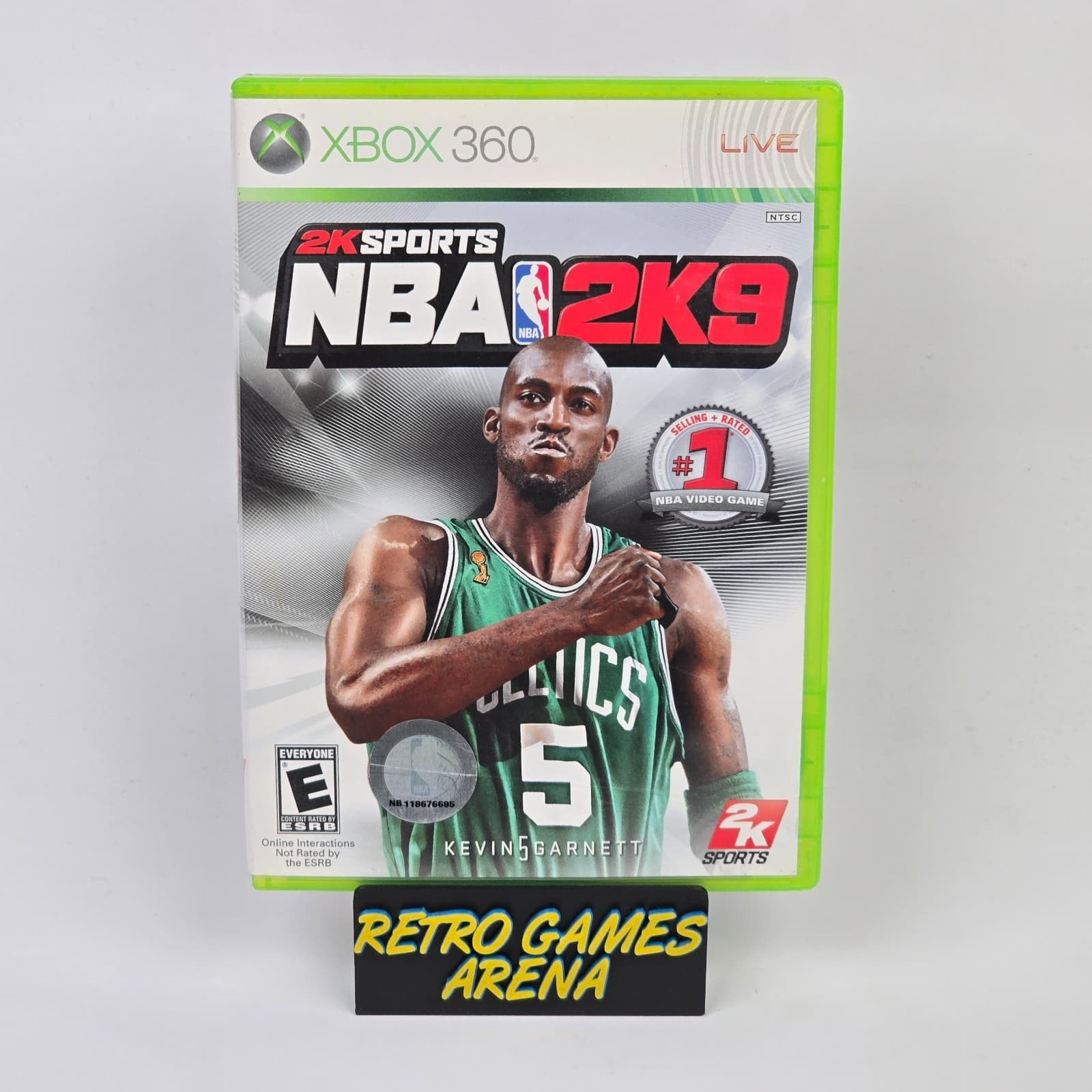 NBA 2K9 (Xbox 360) CIB COMPLETE