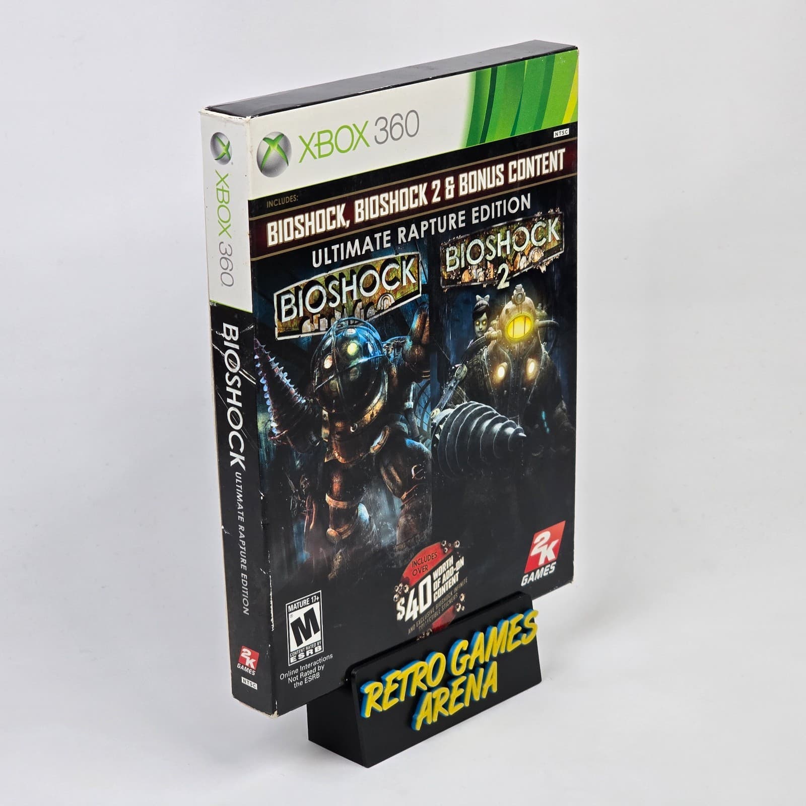 Bioshock 1 & 2: Ultimate Rapture Edition (Xbox 360) CIB COMPLETE