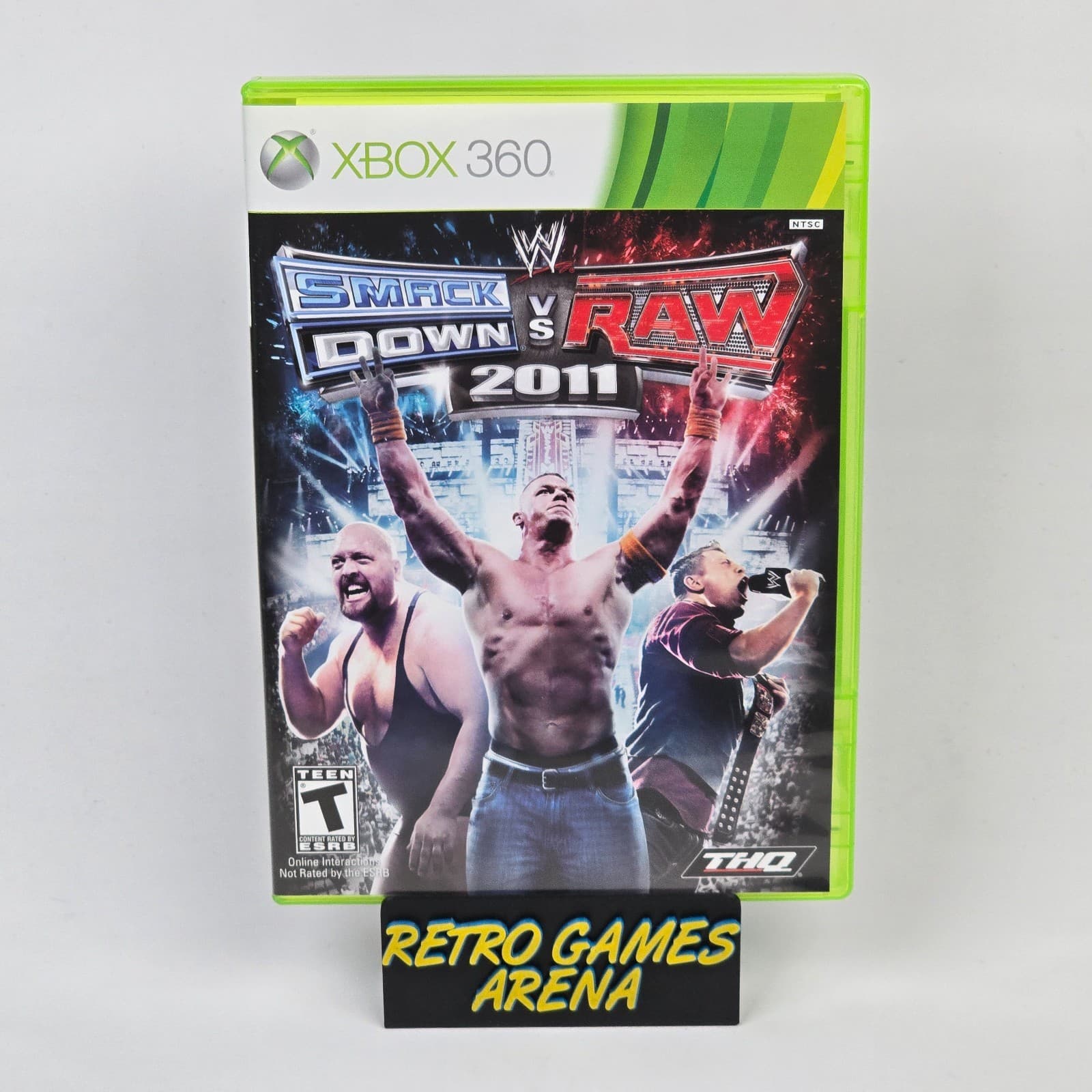 WWE Smackdown vs Raw 2011 (Xbox 360) CIB COMPLETE