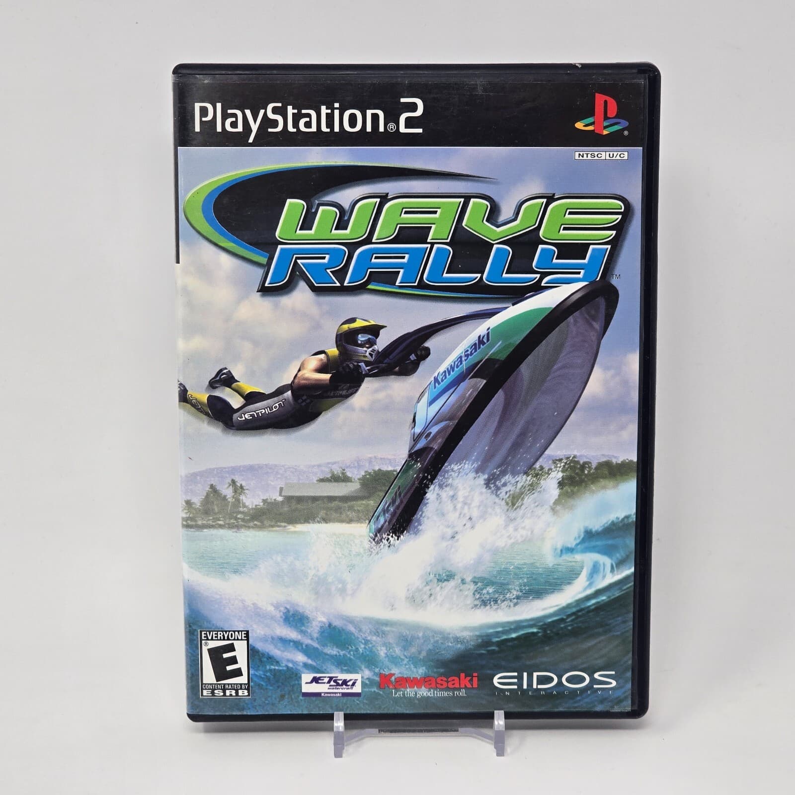 Wave Rally (PlayStation 2 PS2) Case & Disc TESTED