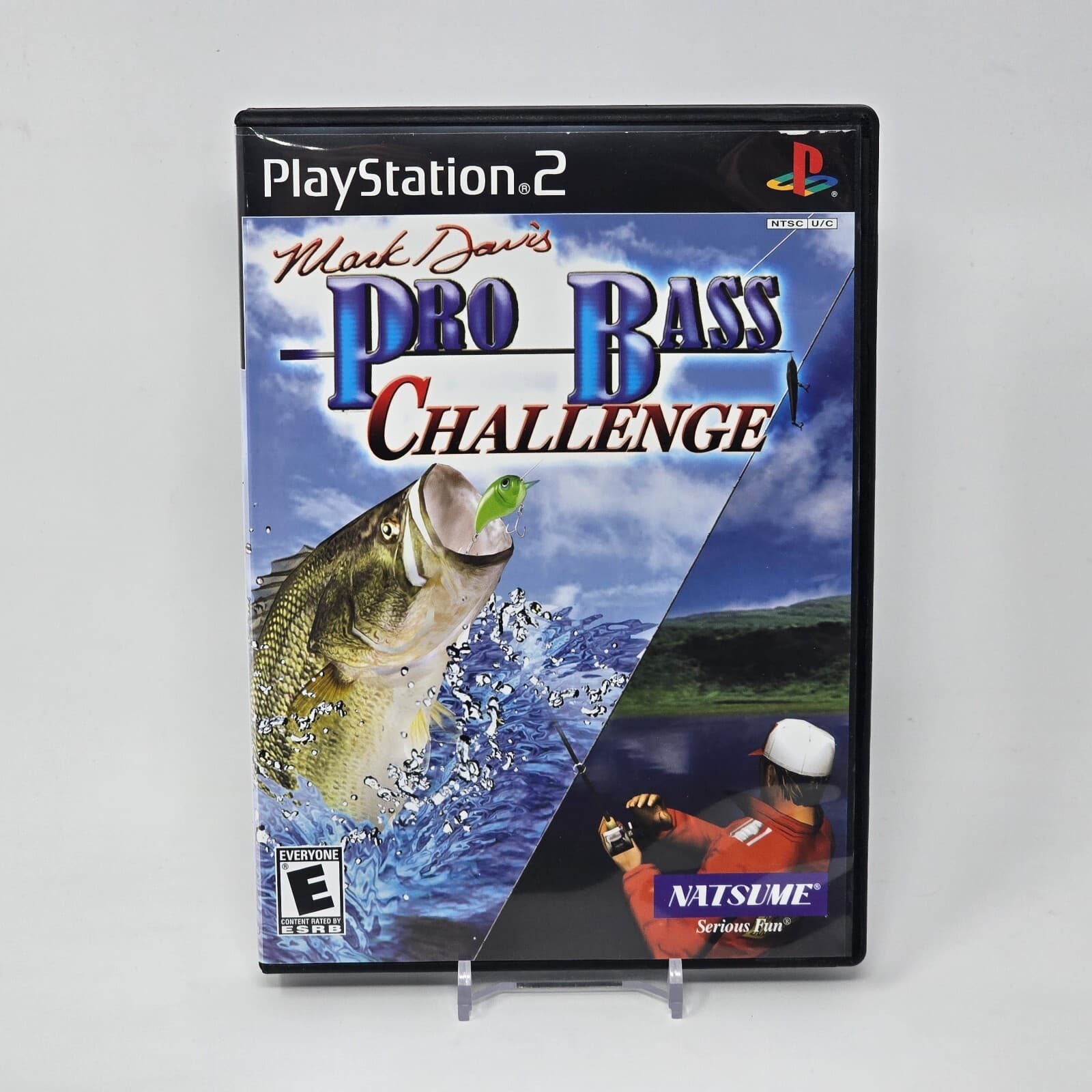Mark Davis Pro Bass Challenge (PlayStation 2 PS2) CIB COMPLETE & TESTED