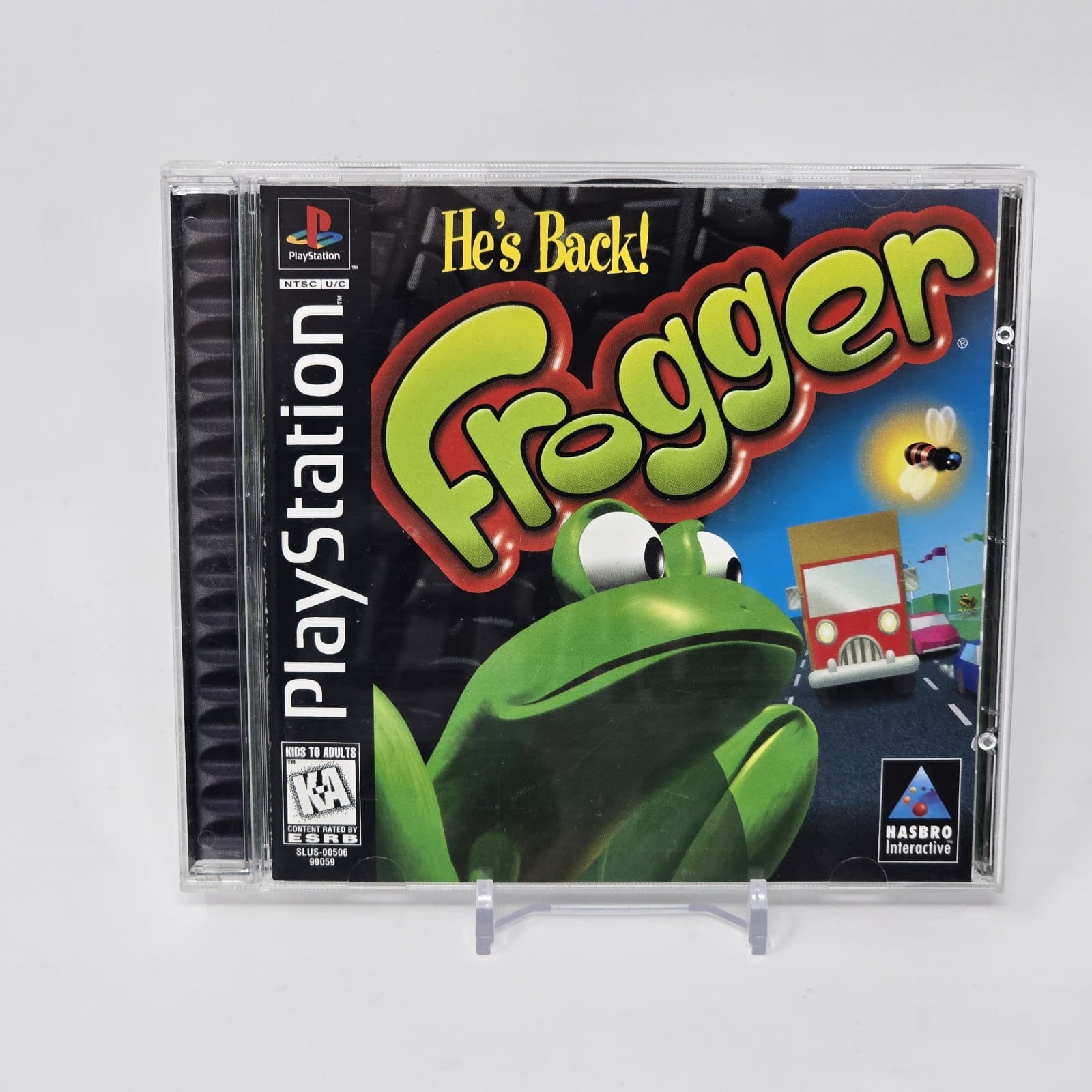 Frogger (PlayStation 1 PS1) Black Label CIB COMPLETE & TESTED