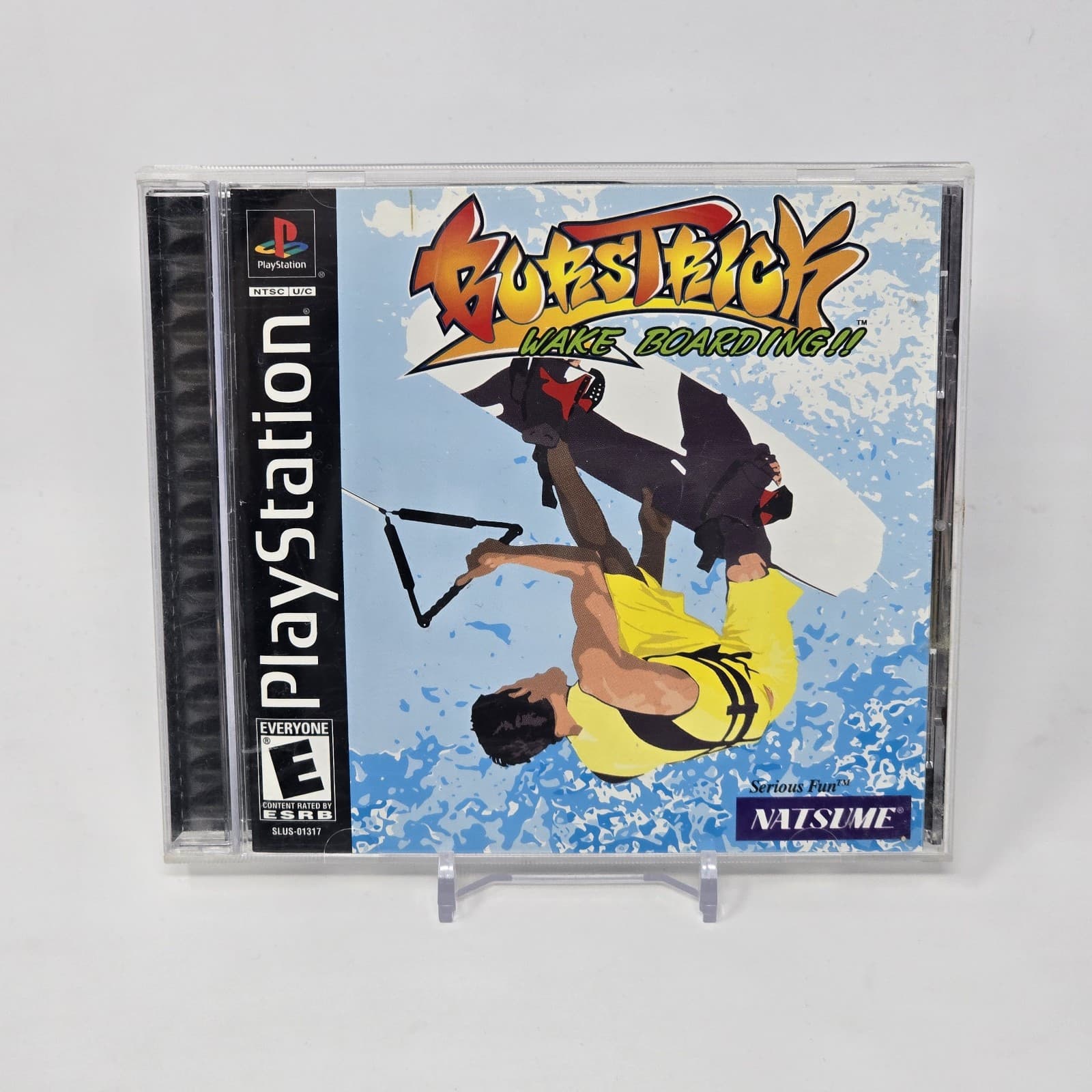 BursTrick Wake Boarding (PlayStation 1 PS1) CIB COMPLETE & TESTED