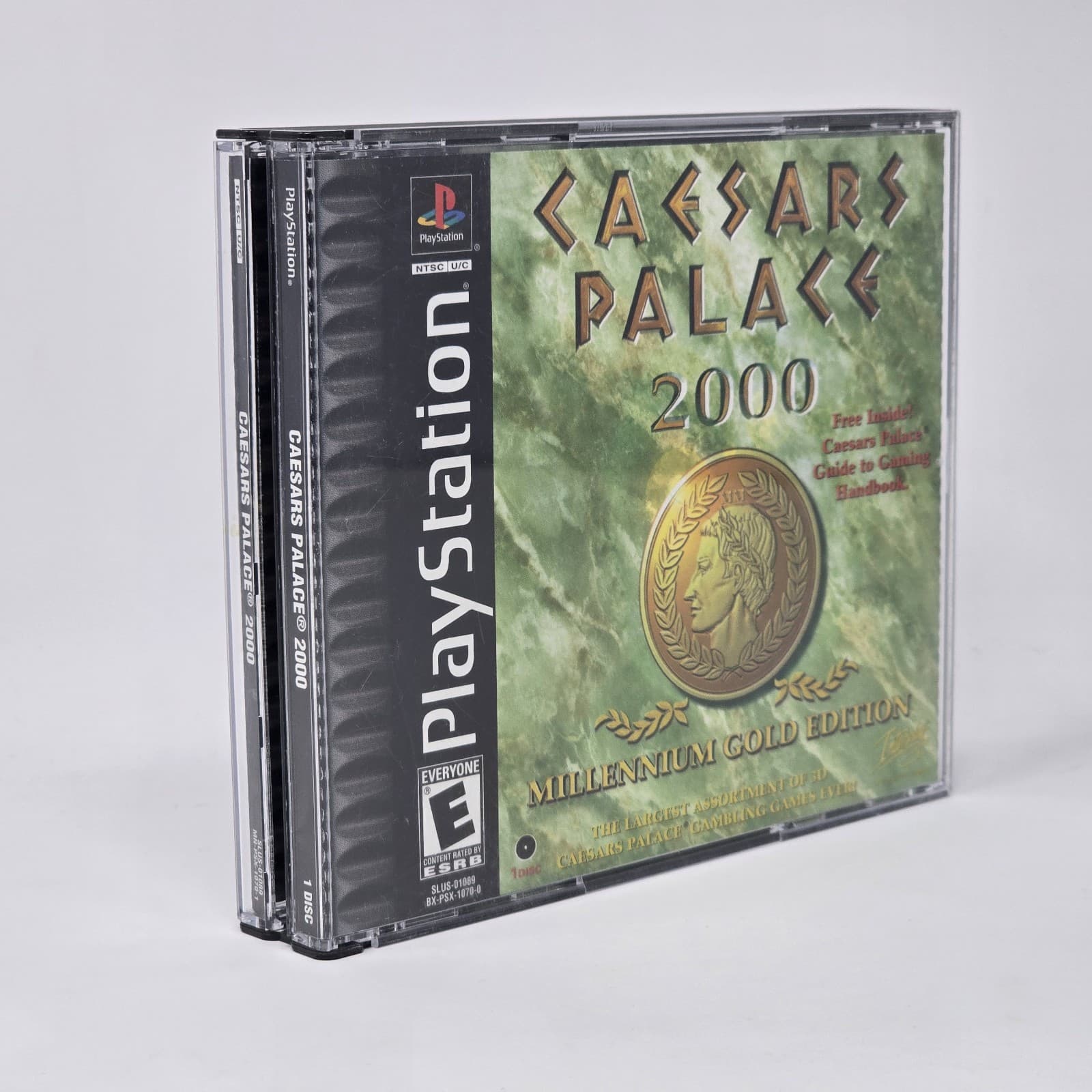 Caesars Palace 2000: Millennium Gold Edition (PlayStation 1 PS1) CIB & TESTED