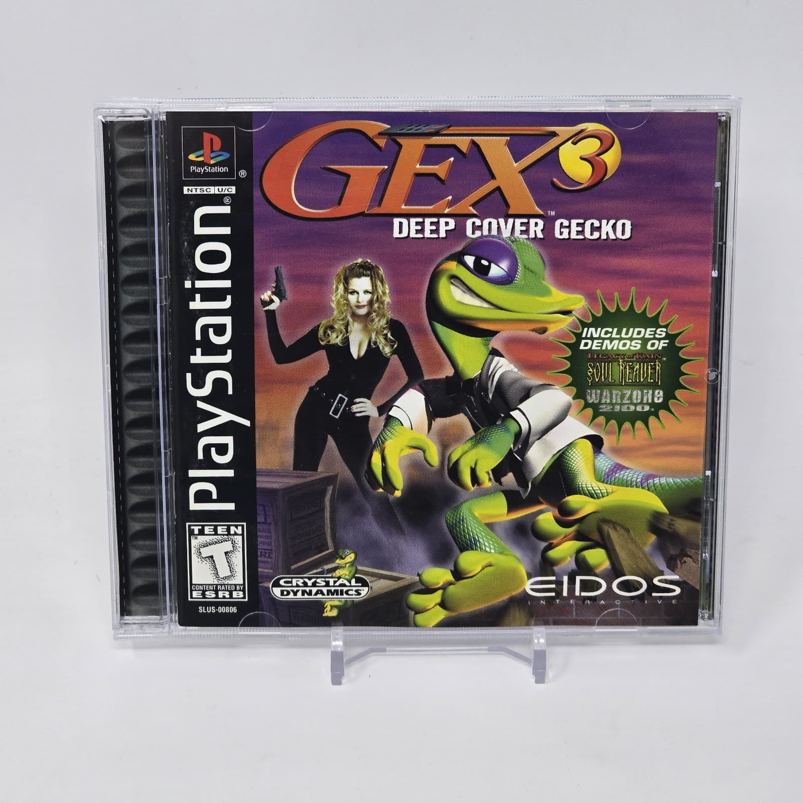 Gex 3: Deep Cover Gecko (PlayStation 1 PS1) CIB COMPLETE & TESTED