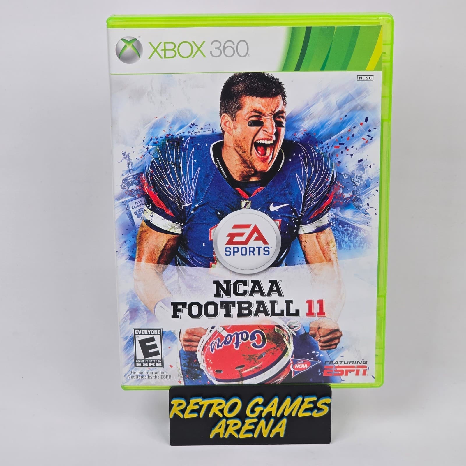 NCAA Football 11 (Xbox 360) Case & Disc