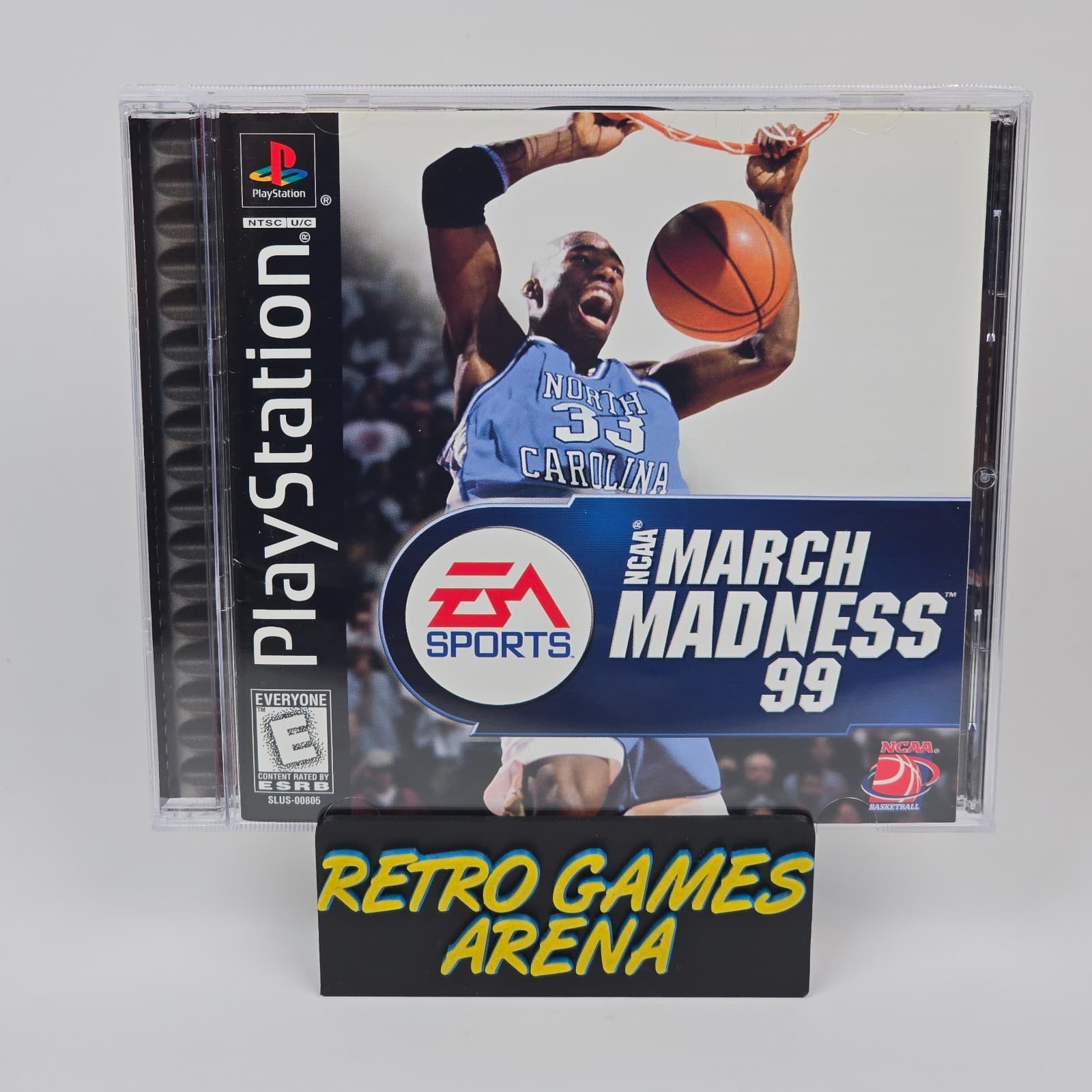 NCAA March Madness 99 (PlayStation 1 PS1) CIB COMPLETE
