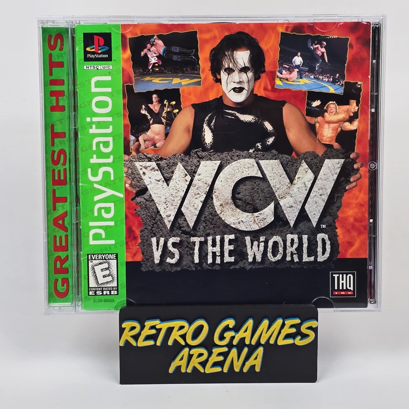 WCW vs the World (PlayStation 1 PS1) Greatest Hits CIB COMPLETE