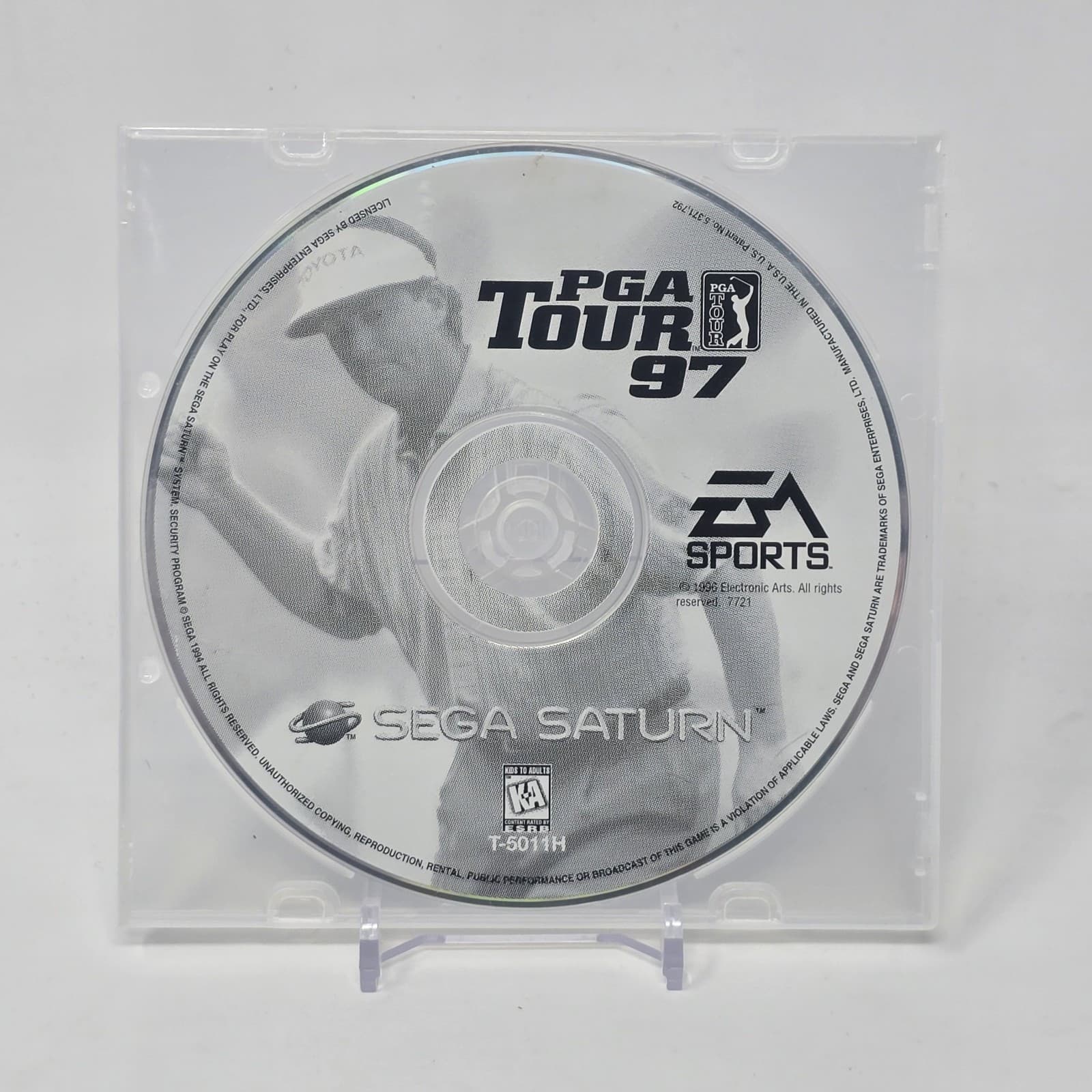 PGA Tour 97 (Sega Saturn) Disc TESTED