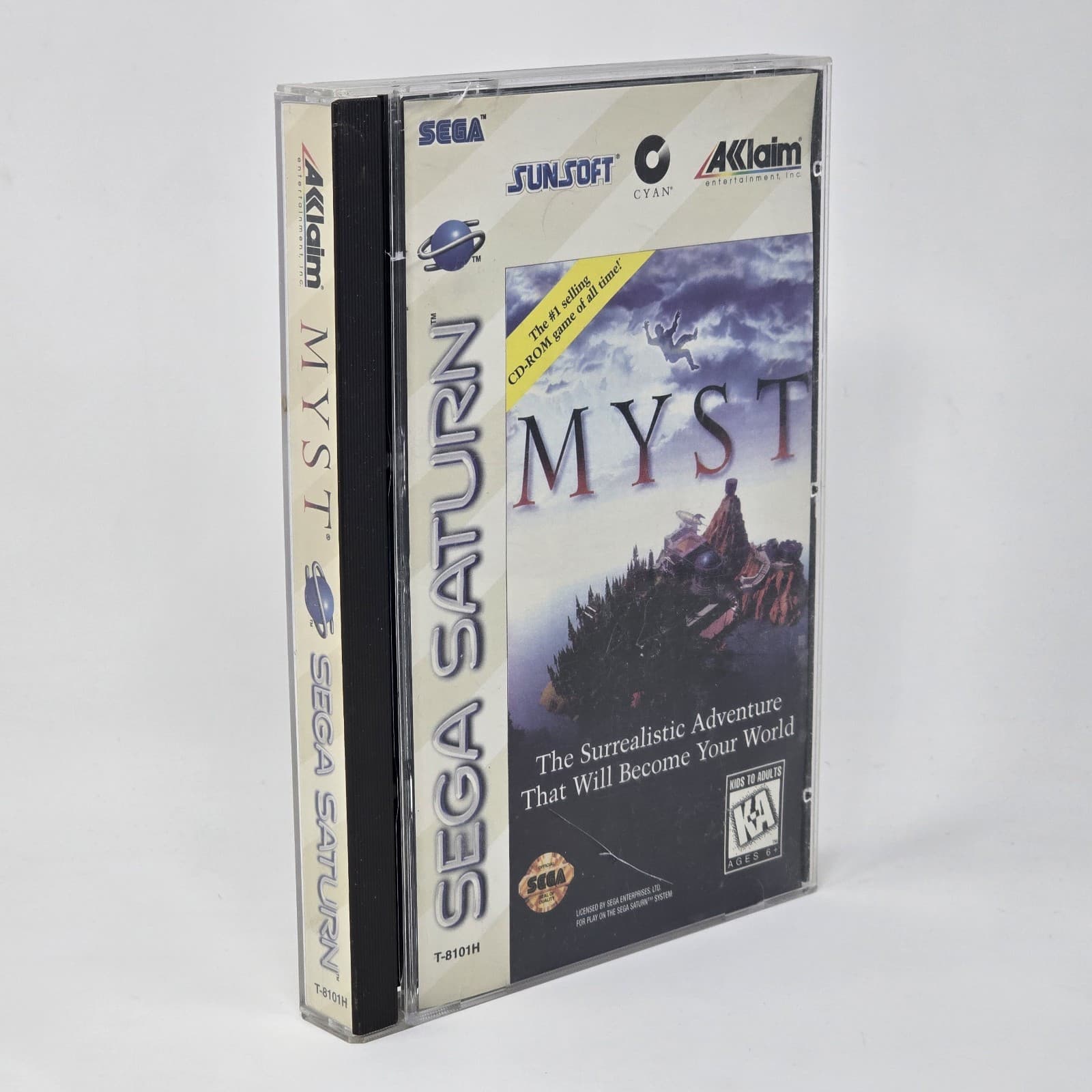 Myst (Sega Saturn) CIB COMPLETE & TESTED (Good Hinges)