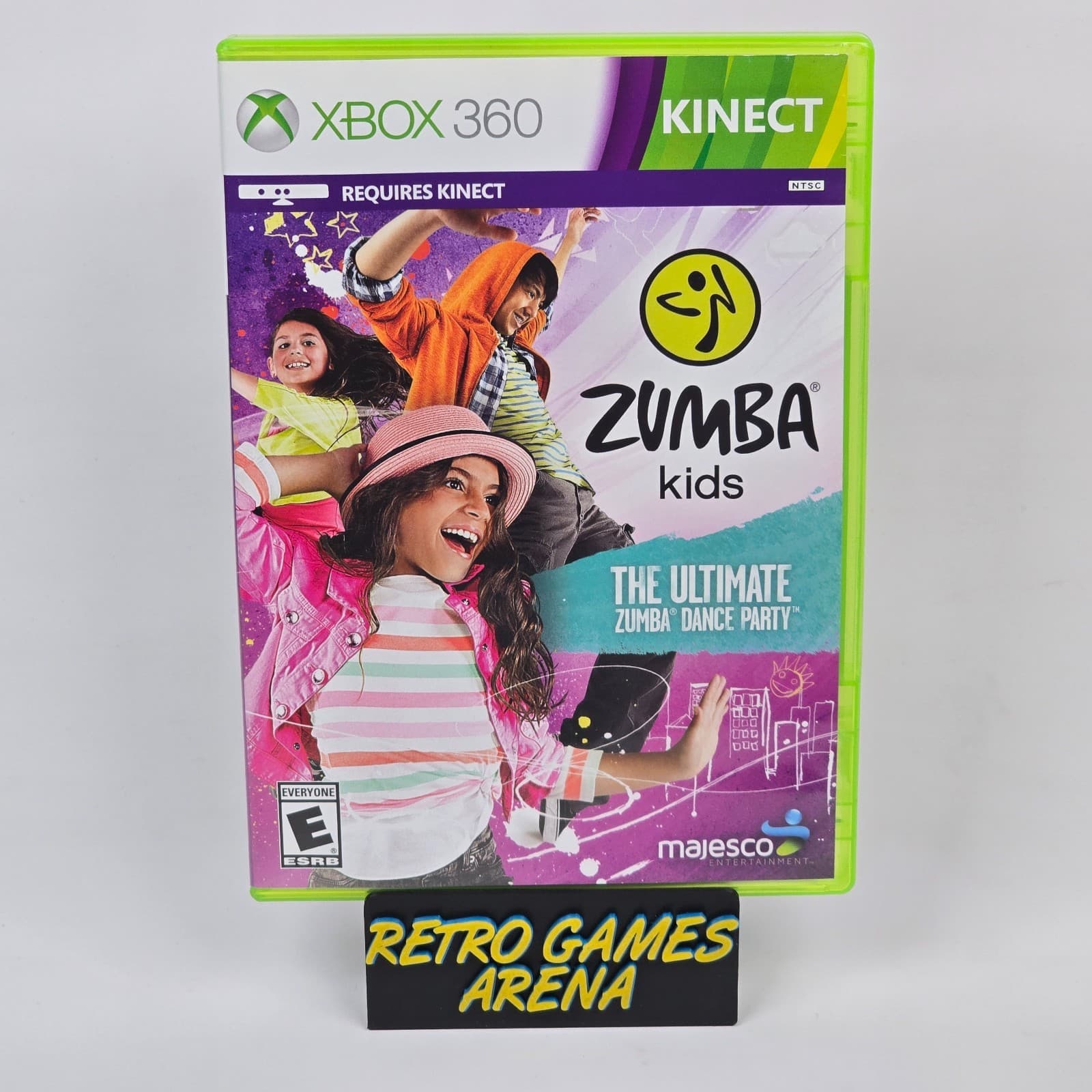 Zumba Kids: The Ultimate Zumba Dance Party (Xbox 360) CIB COMPLETE