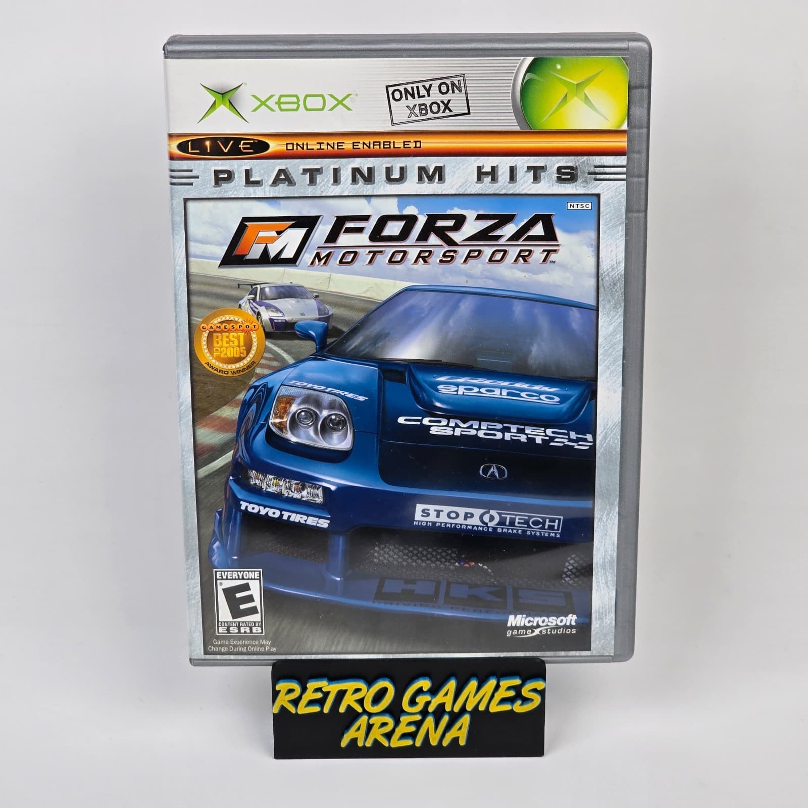 Forza Motorsport (Original Xbox) Platinum Hits CIB COMPLETE