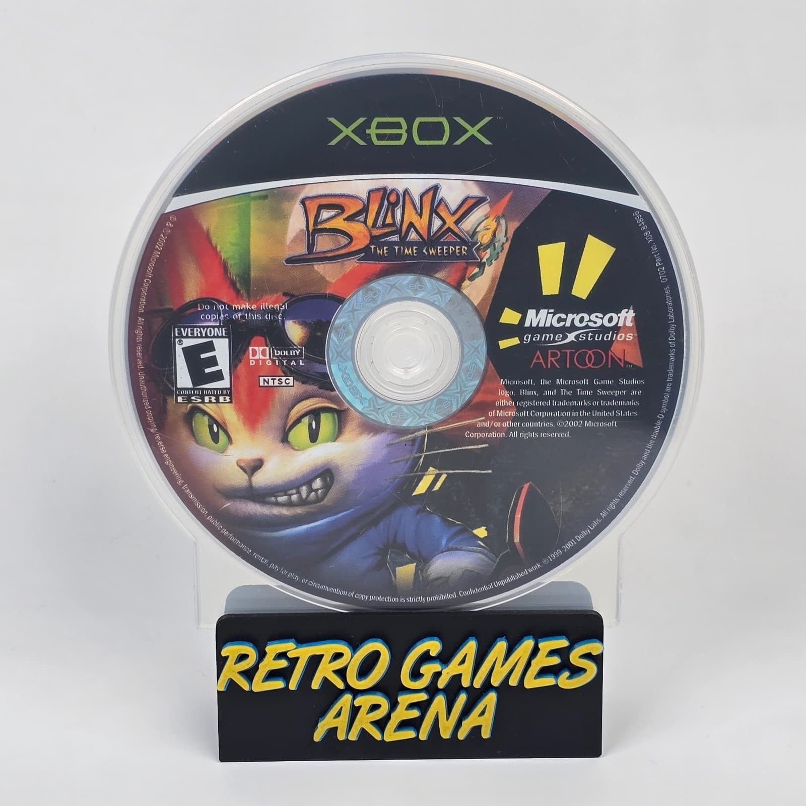 Blinx: The Time Sweeper (Original Xbox) Black Label Disc