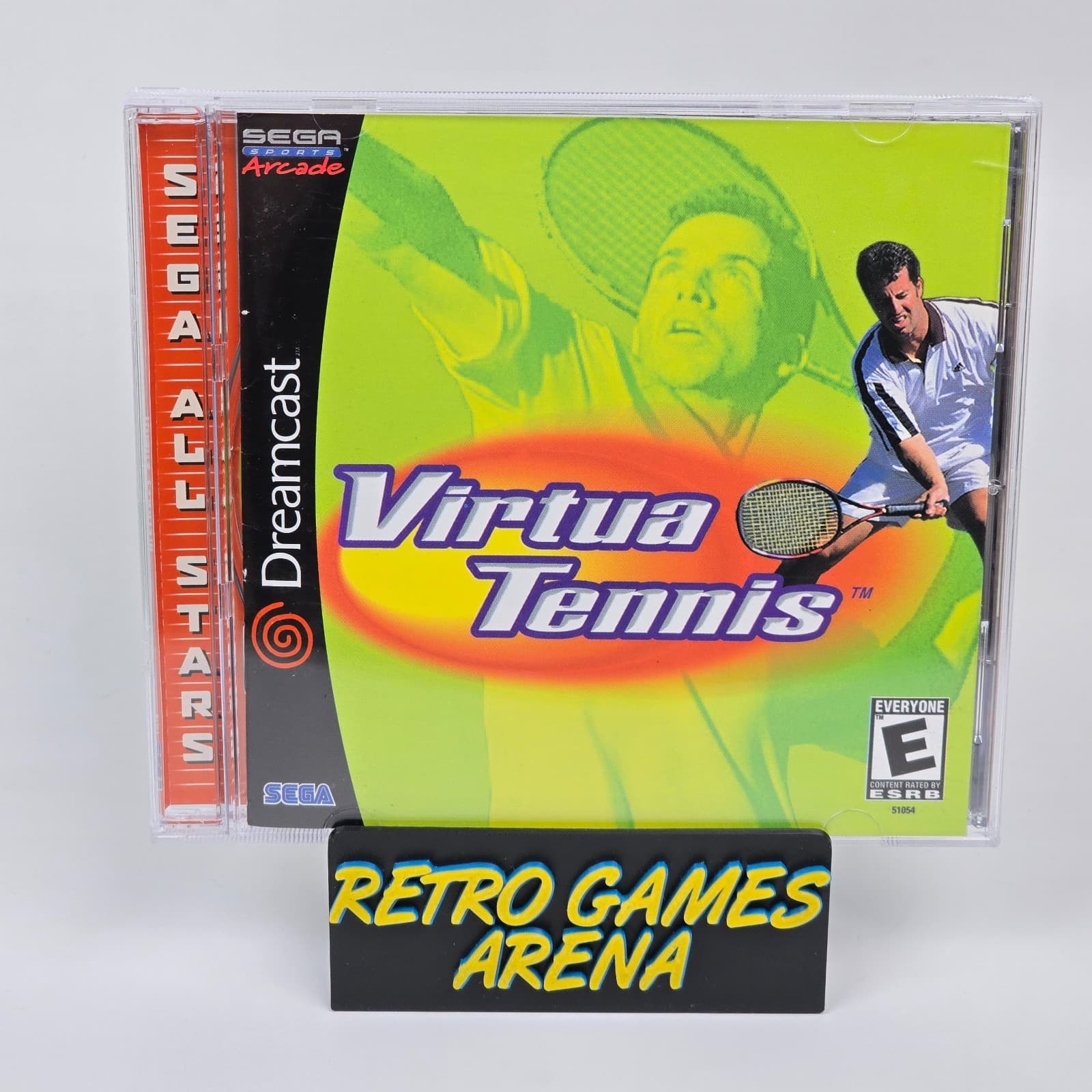 Virtua Tennis (Sega Dreamcast) All Stars CIB COMPLETE