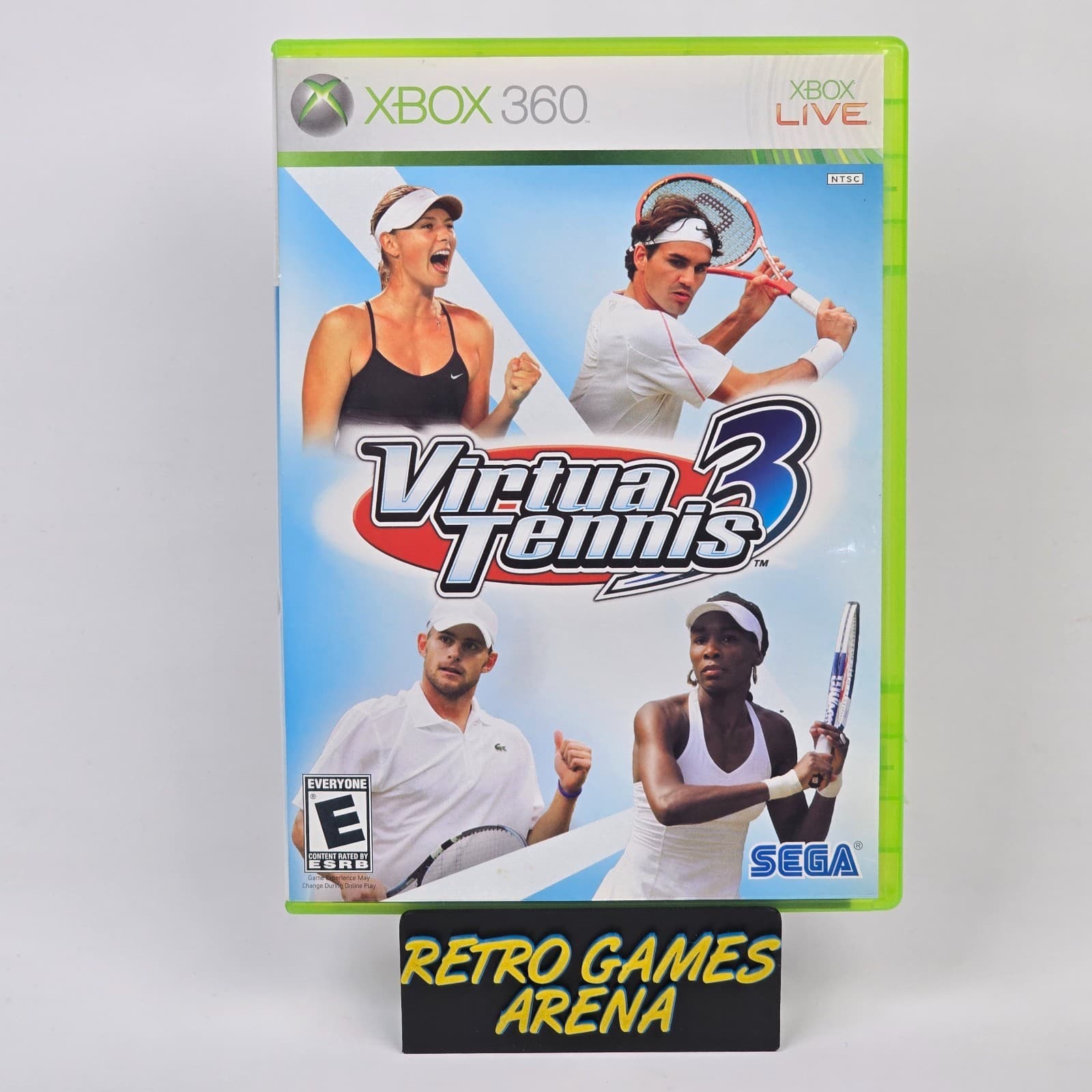 Virtua Tennis 3 (Xbox 360) CIB COMPLETE