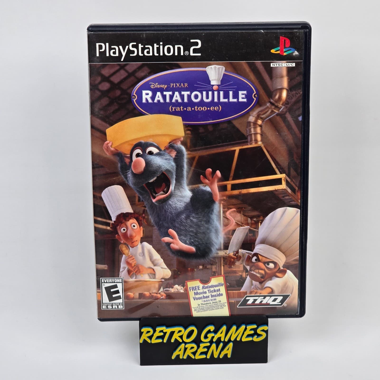 Ratatouille (PlayStation 2 PS2) Case & Disc