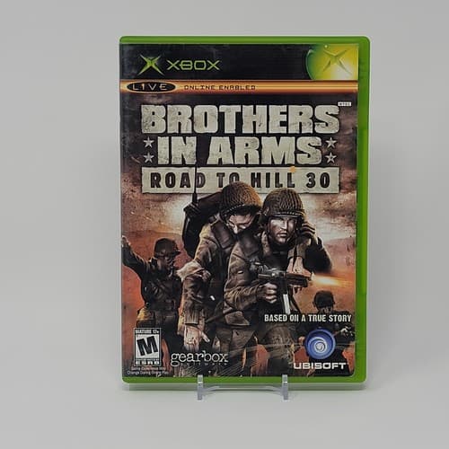 Brothers In Arms Road To Hill 30 (Original Xbox) CIB COMPLETE w/ MAP & TESTED