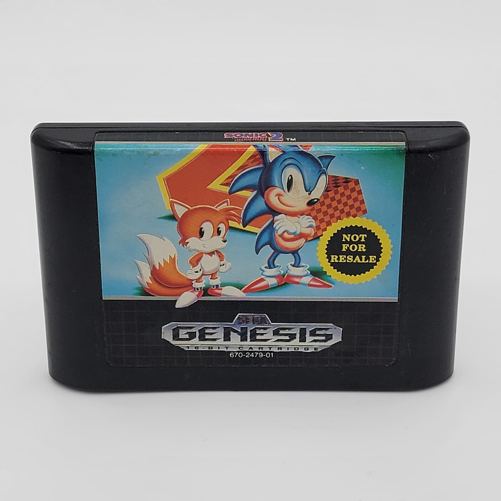 Sonic the Hedgehog 2 (Sega Genesis) Cartridge