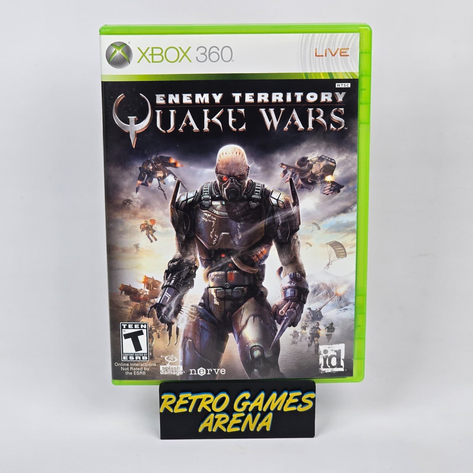 Enemy Territory: Quake Wars (Xbox 360) CIB COMPLETE