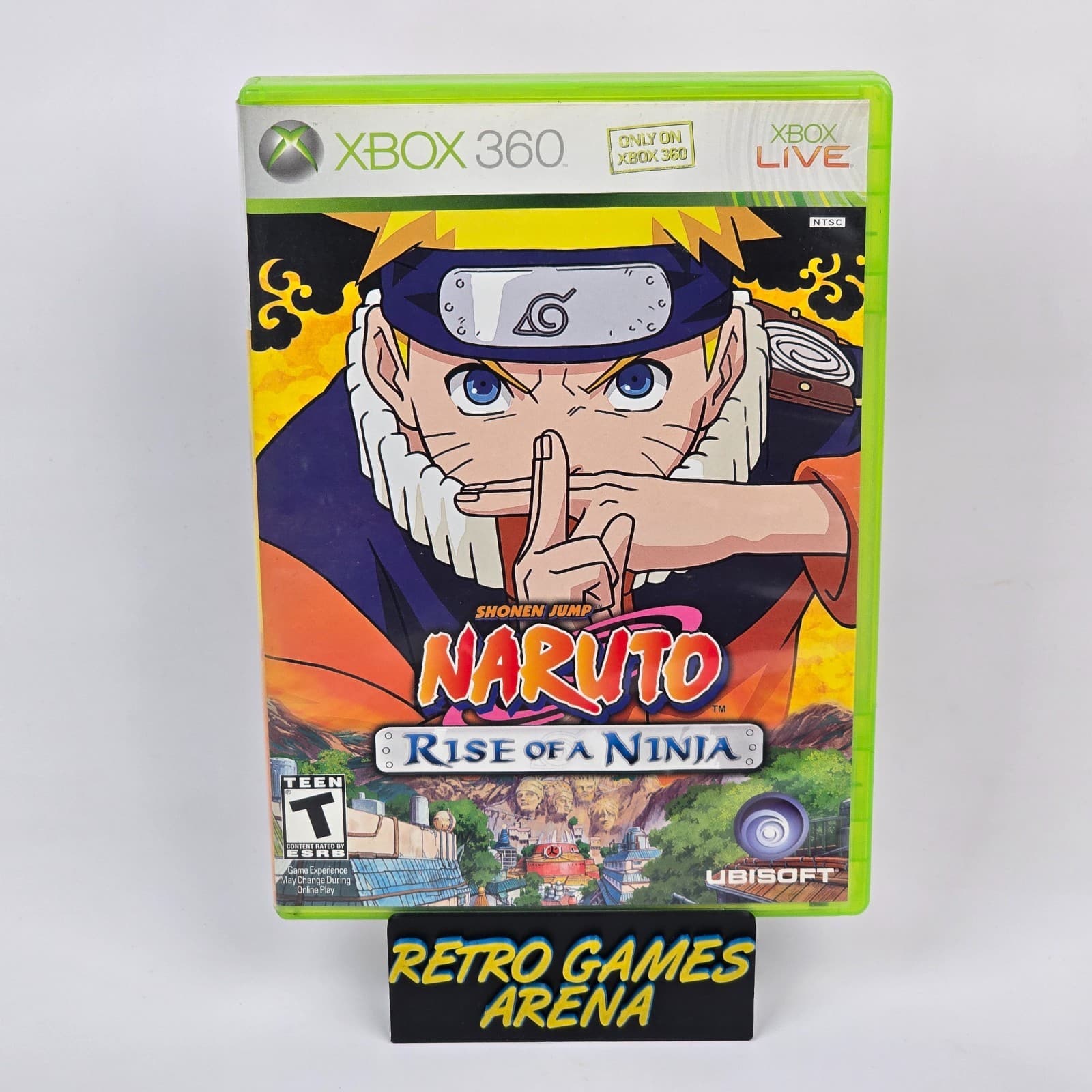 Naruto: Rise of a Ninja (Xbox 360) CIB COMPLETE