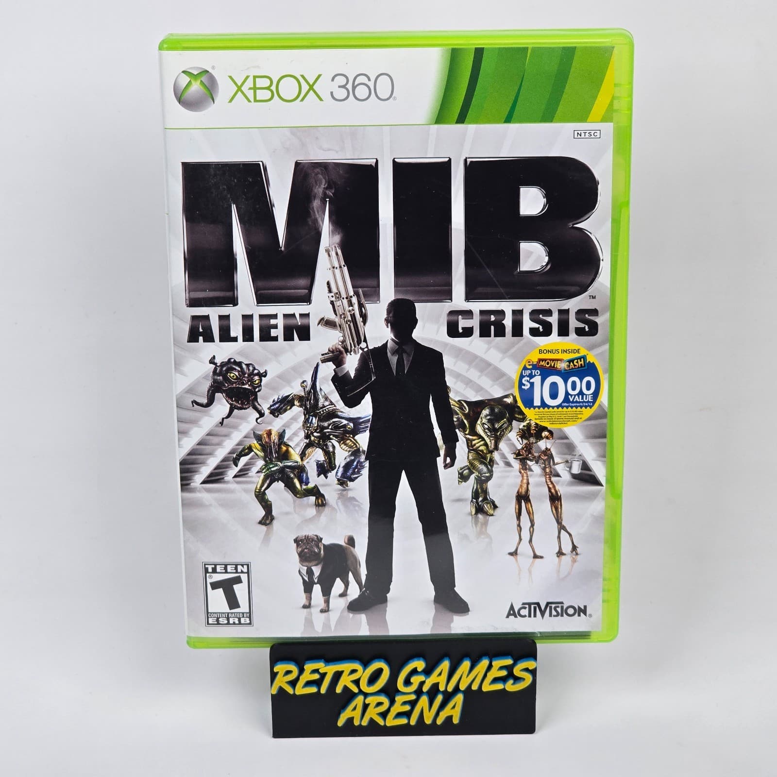 MIB: Alien Crisis - Men in Black (Xbox 360) CIB COMPLETE