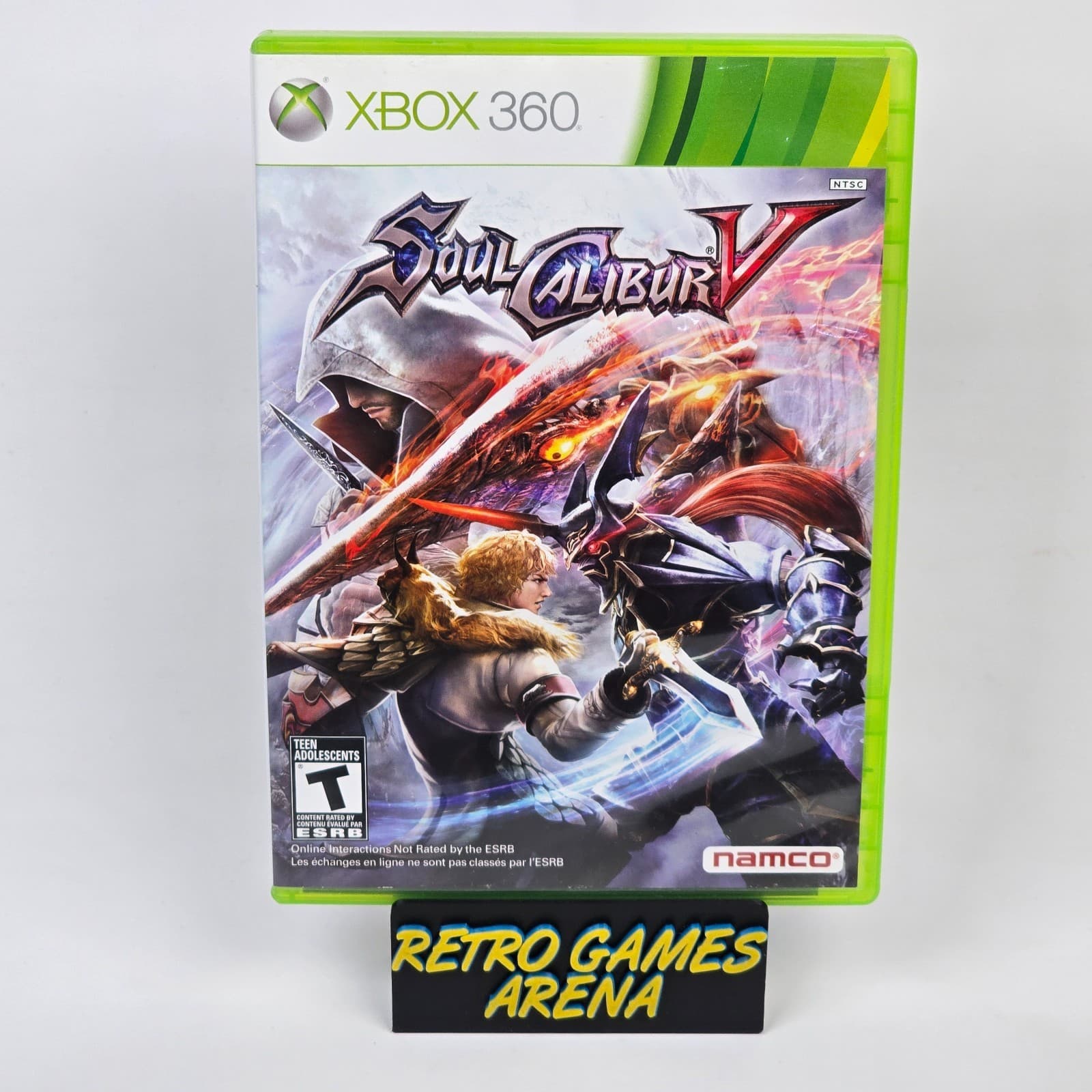 Soul Calibur V 5 (Xbox 360) CIB COMPLETE