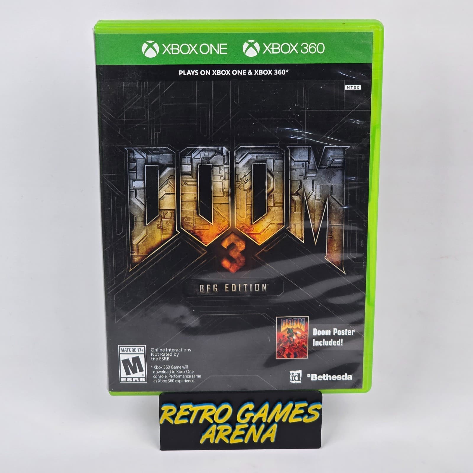 Doom 3: BFG Edition (Xbox 360) CIB COMPLETE