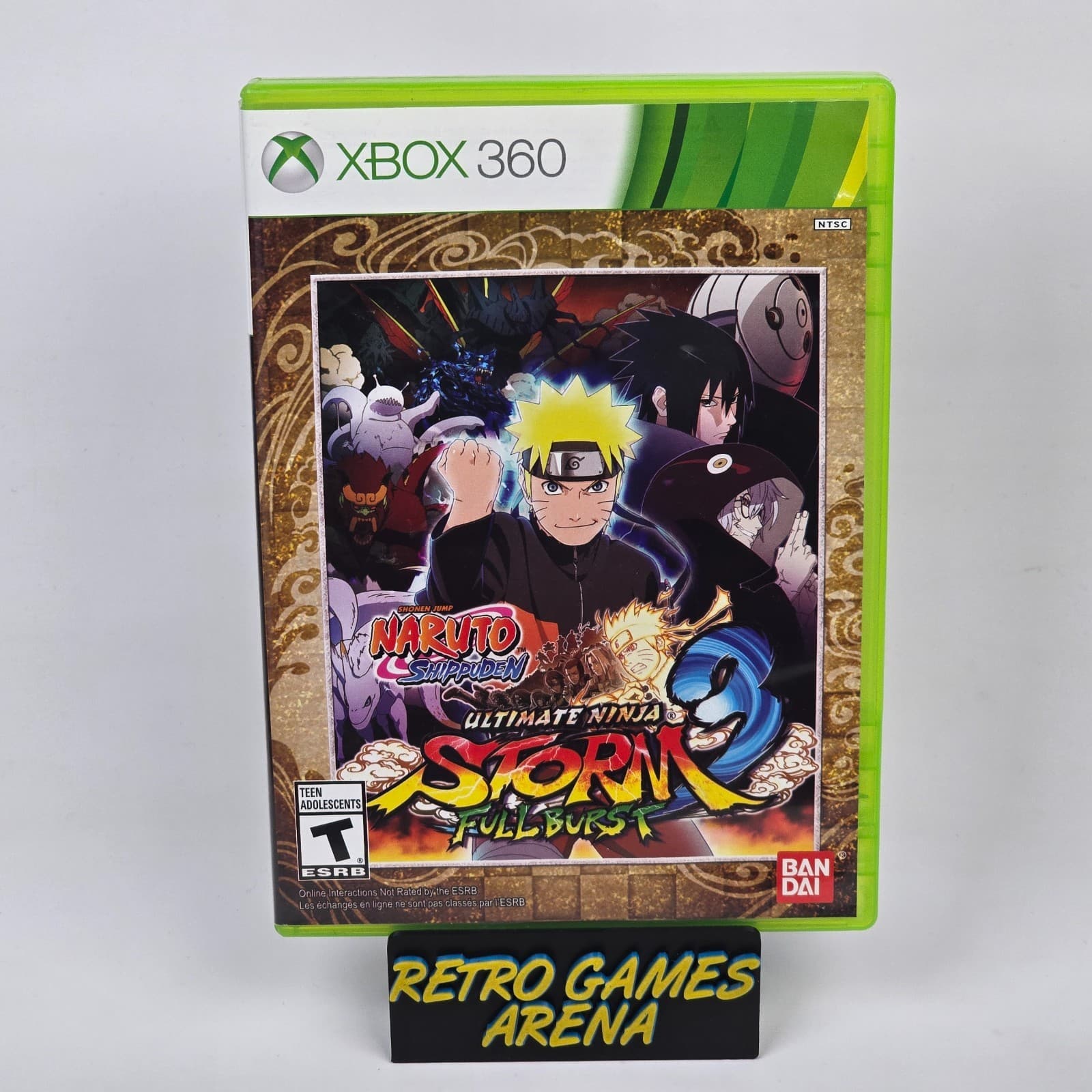 Naruto Shippuden: Ultimate Ninja Storm 3 Full Burst (Xbox 360) CIB COMPLETE