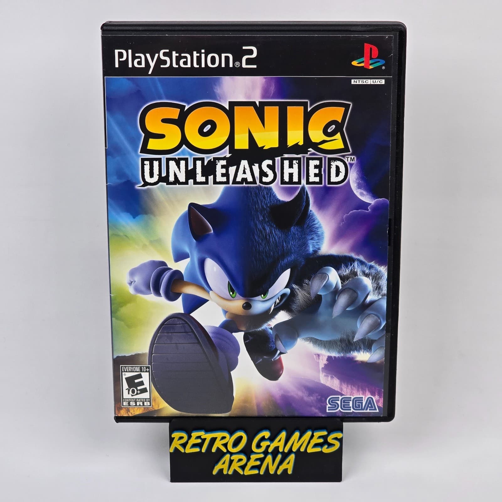 Sonic Unleashed (PlayStation 2 PS2) Case & Disc