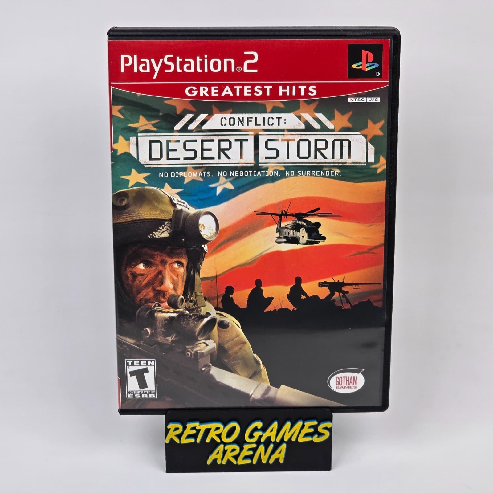 Conflict: Desert Storm (PlayStation 2 PS2) Greatest Hits Case & Disc