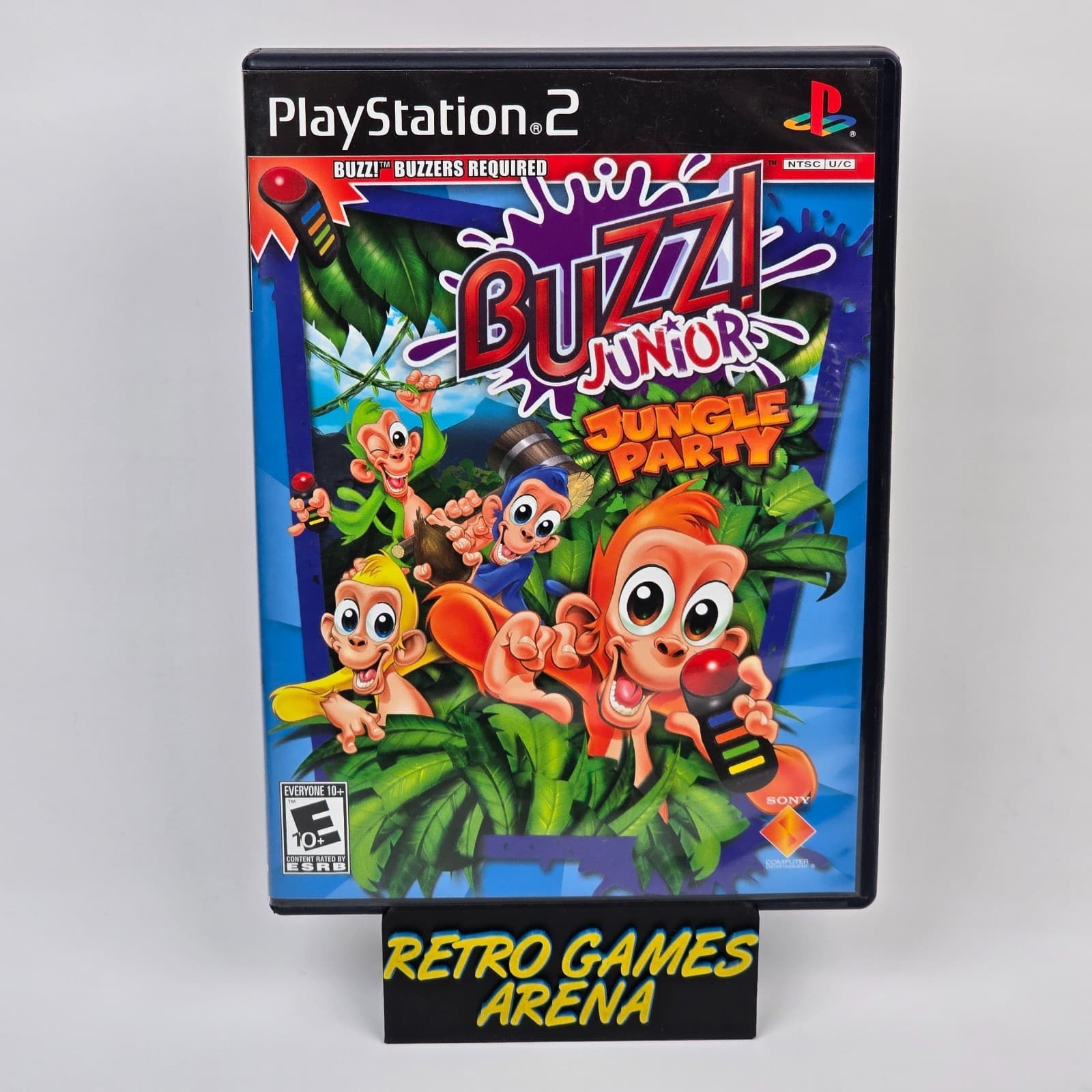 Buzz! Junior: Jungle Party (PlayStation 2 PS2) CIB COMPLETE