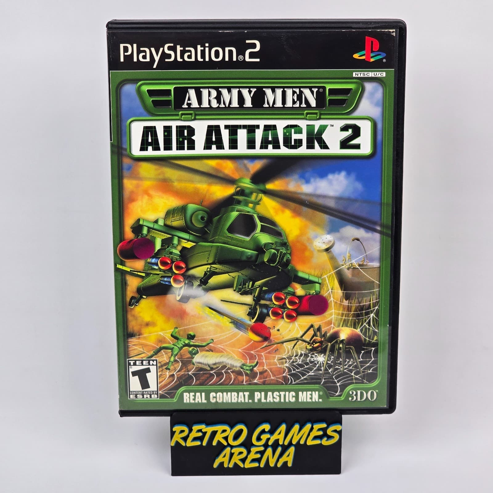 Army Men: Air Attack 2 (PlayStation 2 PS2) Black Label CIB COMPLETE