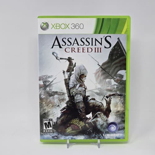 Assassin's Creed III 3 (Xbox 360) CIB COMPLETE & TESTED