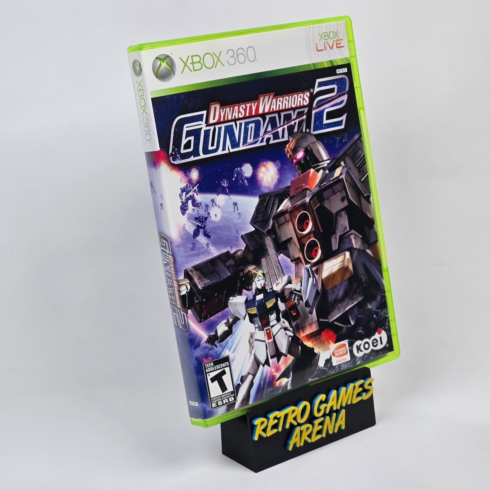 💿REFURBISHED Dynasty Warriors: Gundam 2 (Xbox 360) CIB COMPLETE💿