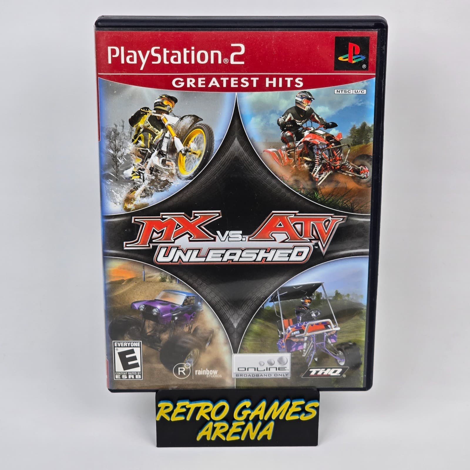 MX vs ATV: Unleashed (PlayStation 2 PS2) Greatest Hits CIB COMPLETE