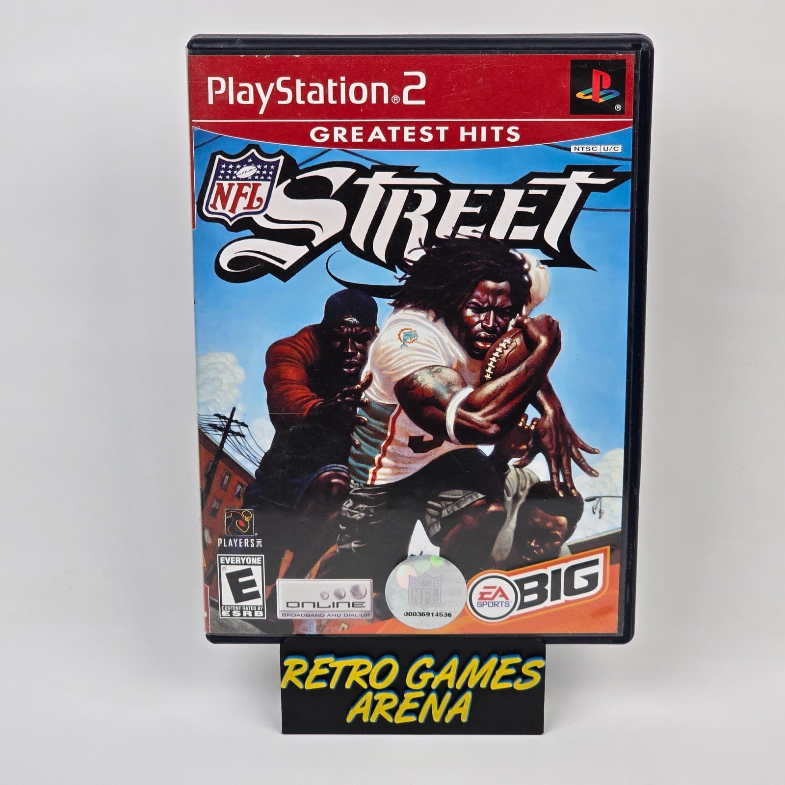 NFL Street (PlayStation 2 PS2) Greatest Hits CIB COMPLETE