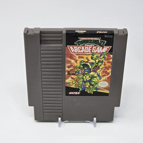 Teenage Mutant Ninja Turtles II: The Arcade Game (Nintendo NES) CLEANED & TESTED