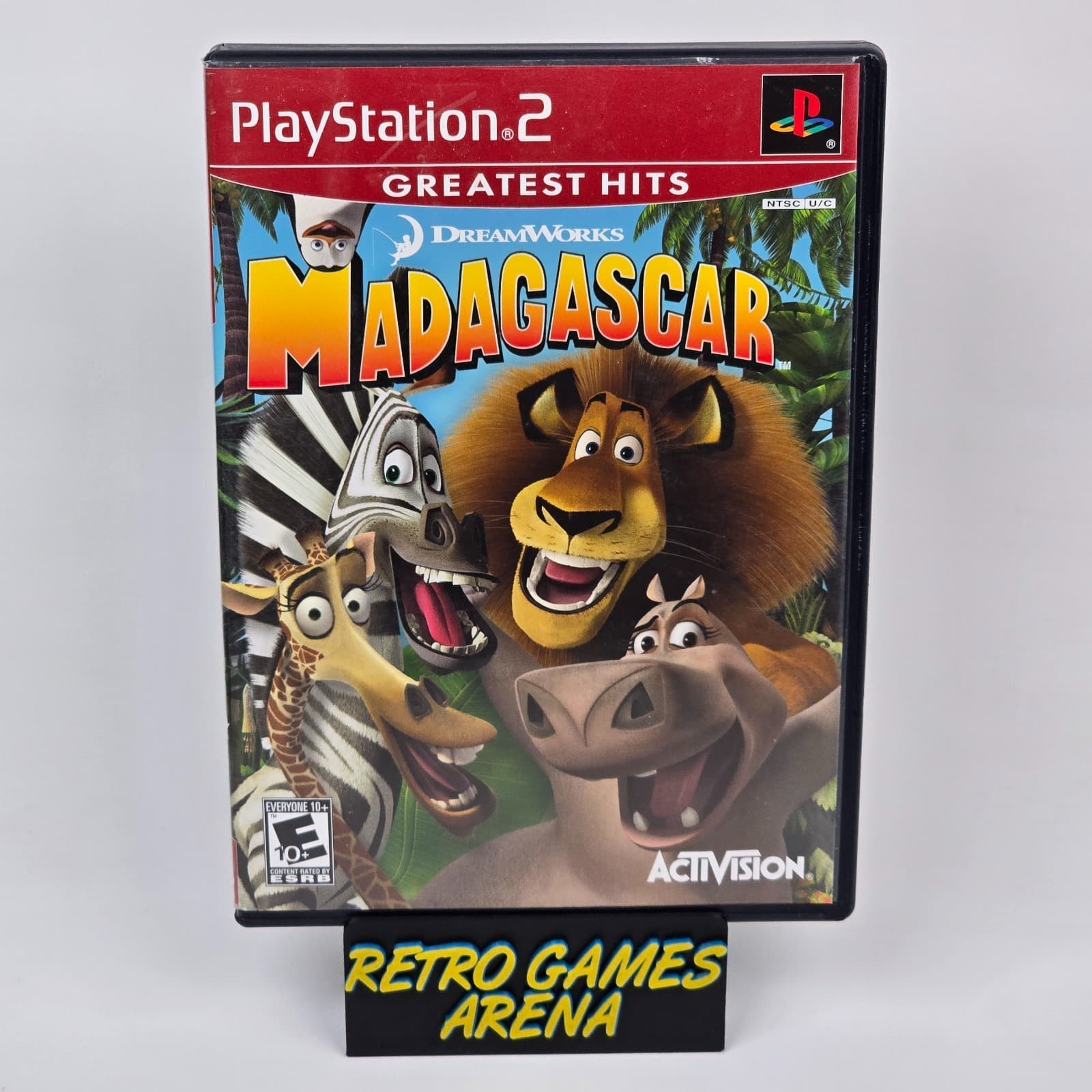 Madagascar (PlayStation 2 PS2) Greatest Hits CIB COMPLETE