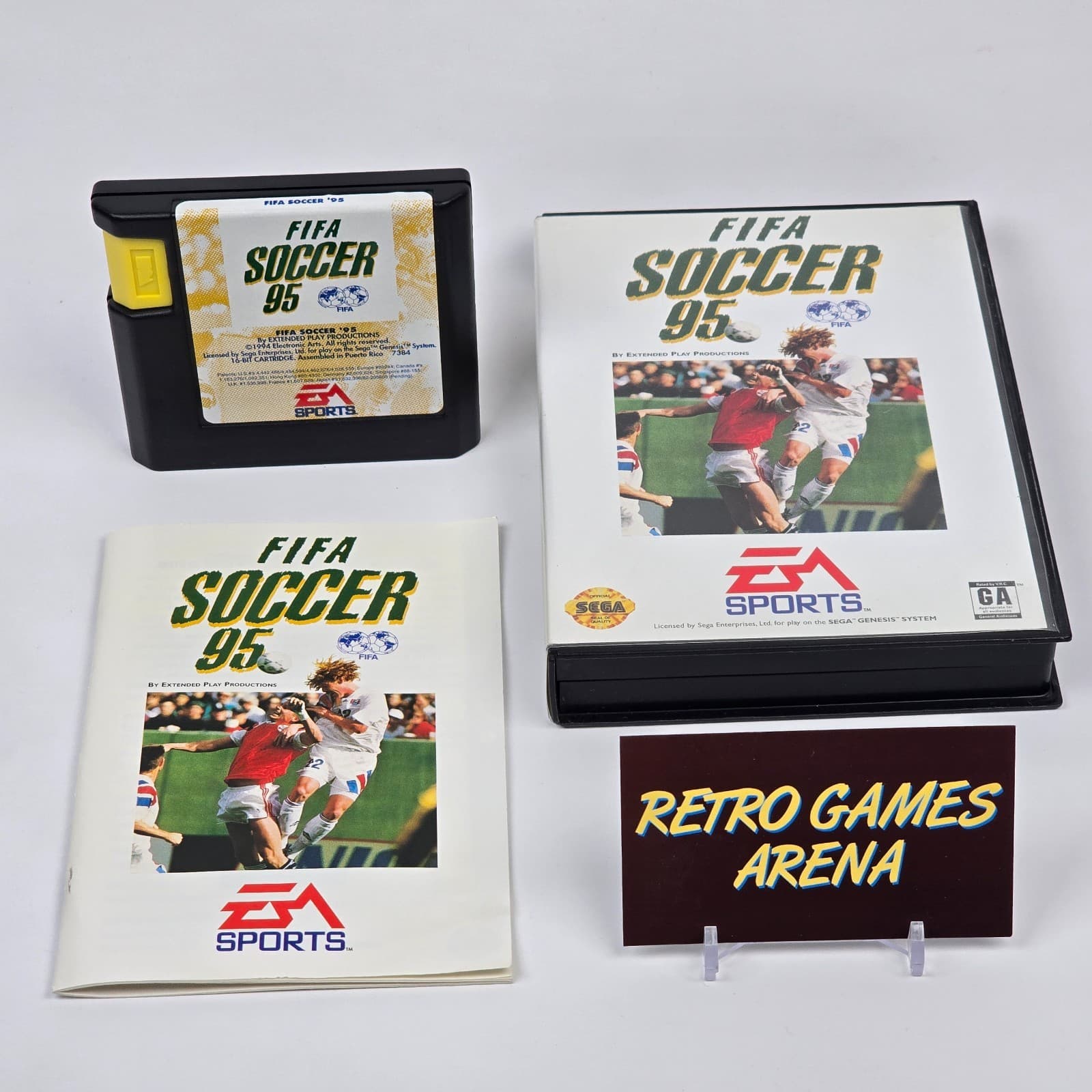 FIFA Soccer 95 (Sega Genesis) CIB COMPLETE