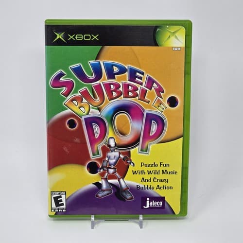 Super Bubble Pop (Original Xbox) CIB COMPLETE & TESTED