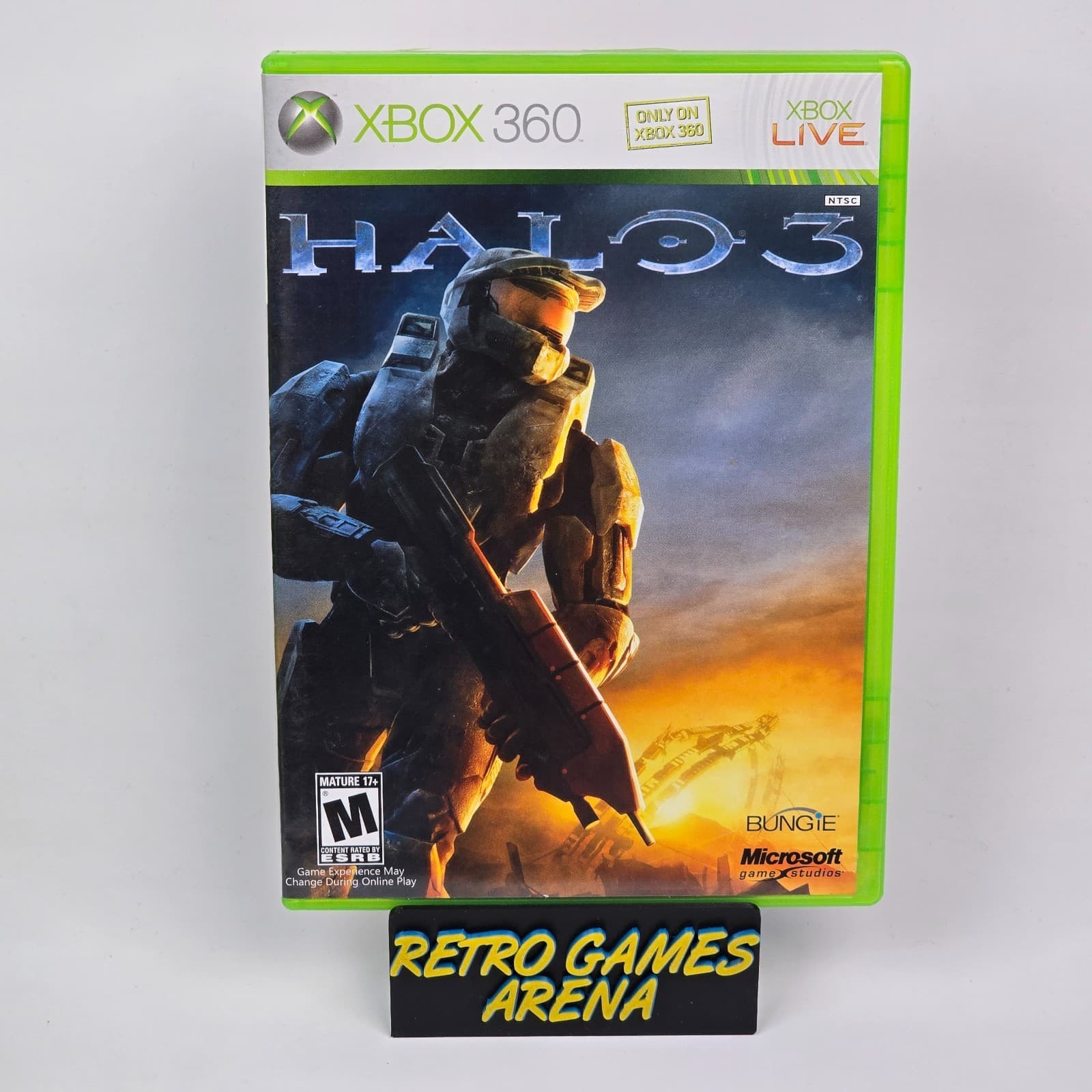Halo 3 (Xbox 360) Case & Disc