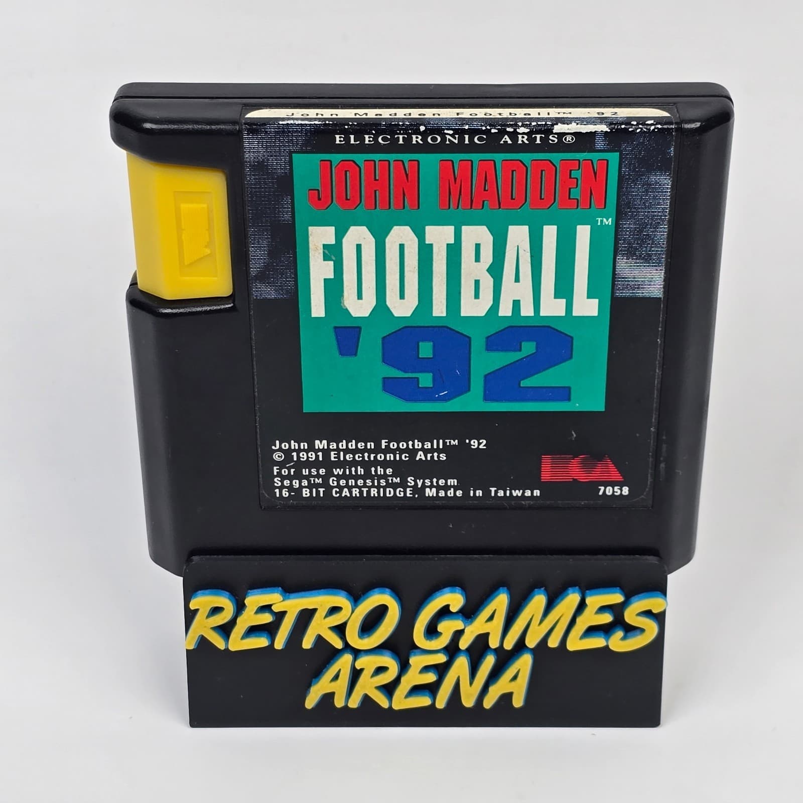 John Madden Football 92 (Sega Genesis) Cartridge