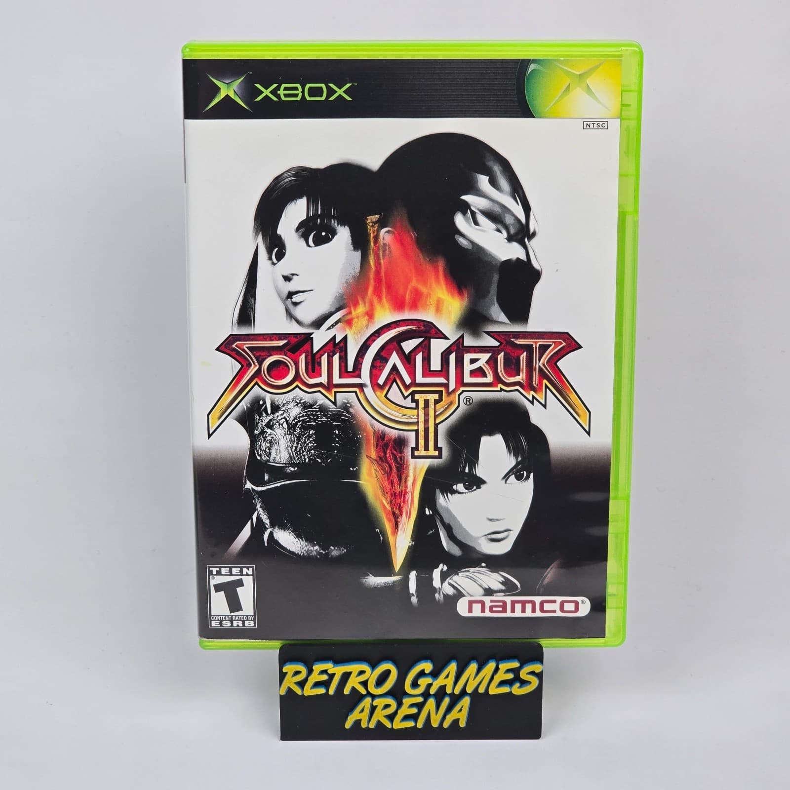 Soul Calibur II 2 (Original Xbox) Black Label Case & Disc