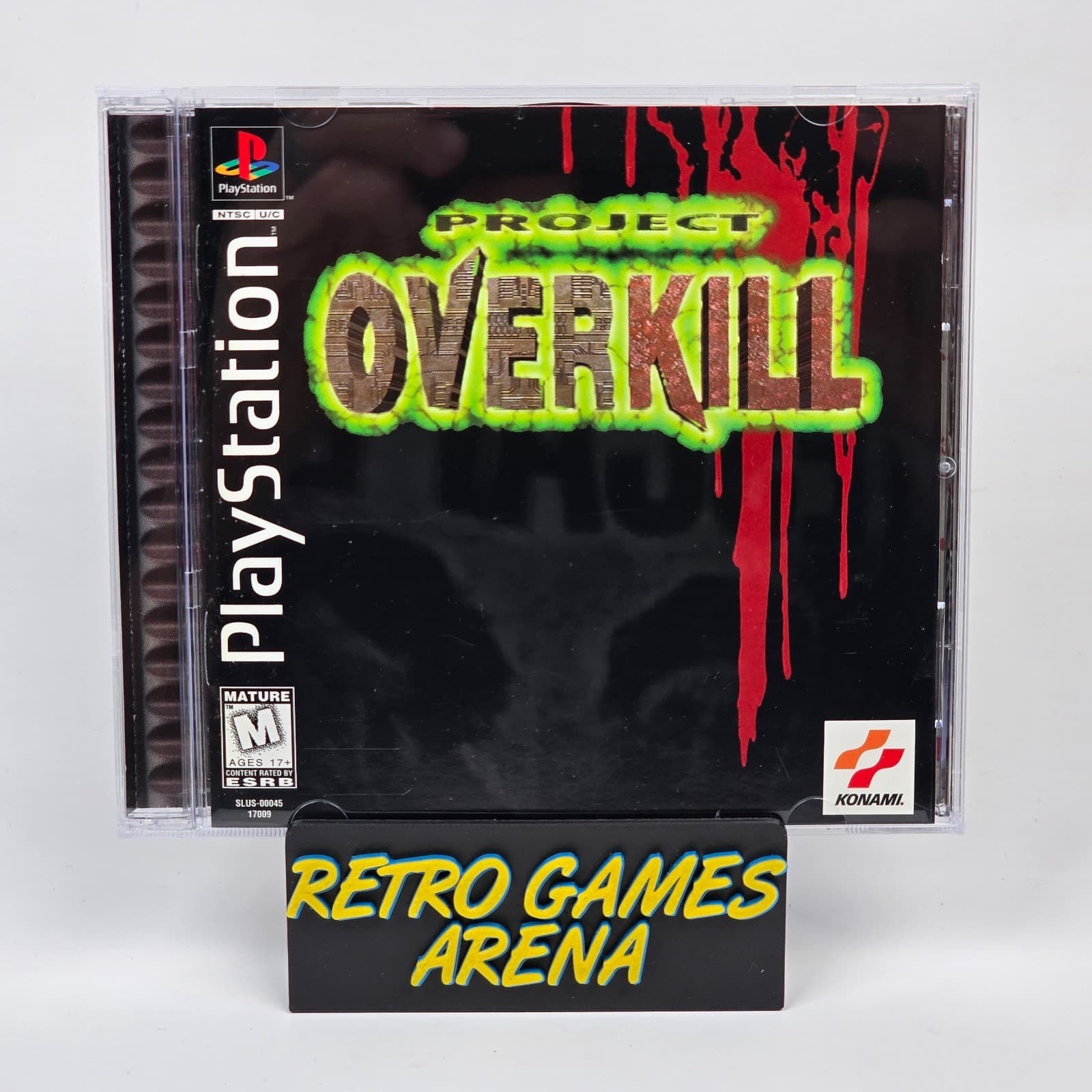 Project Overkill (PlayStation 1 PS1) CIB COMPLETE