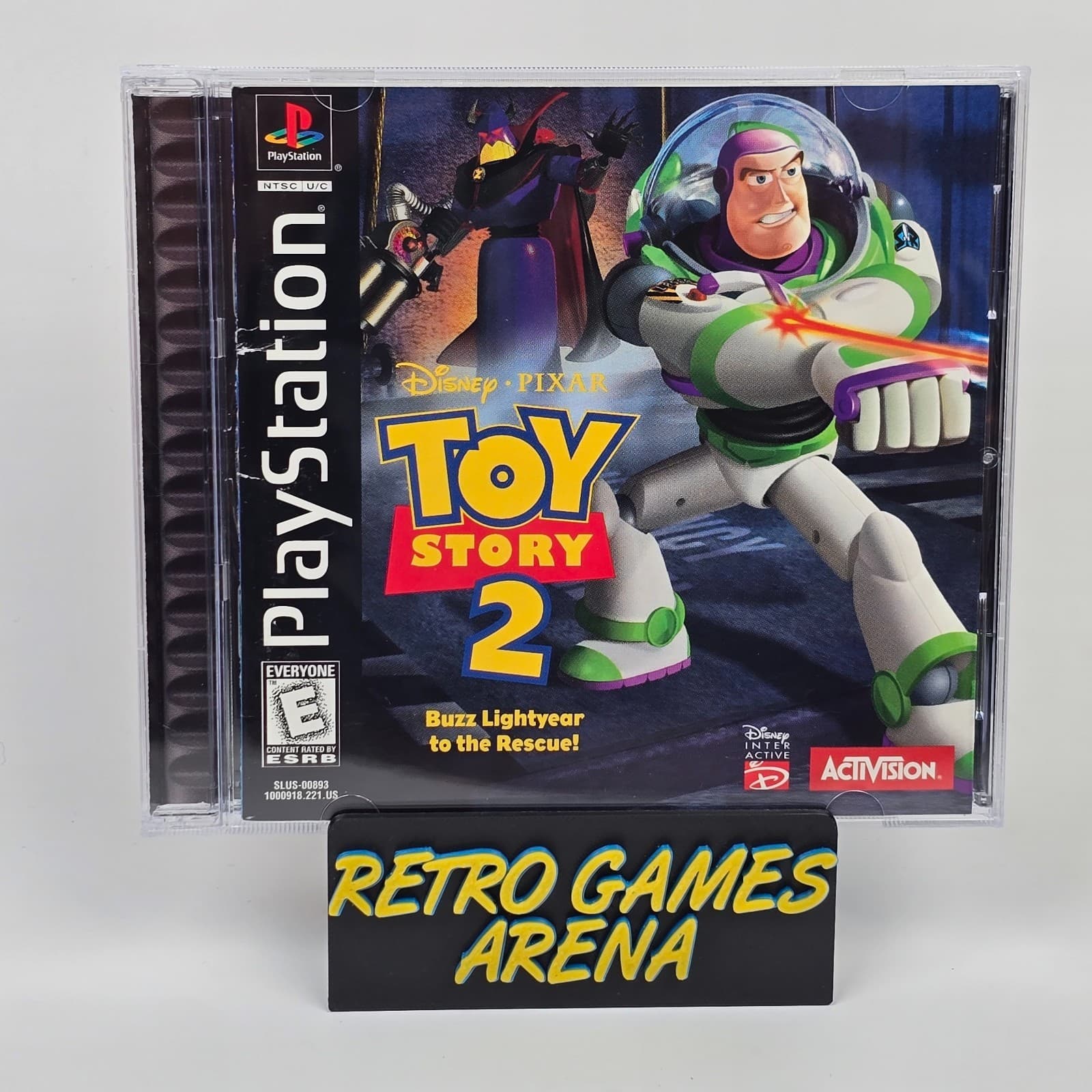 Toy Story 2: Buzz Lightyear to the Rescue (PlayStation 1 PS1) BL CIB COMPLETE