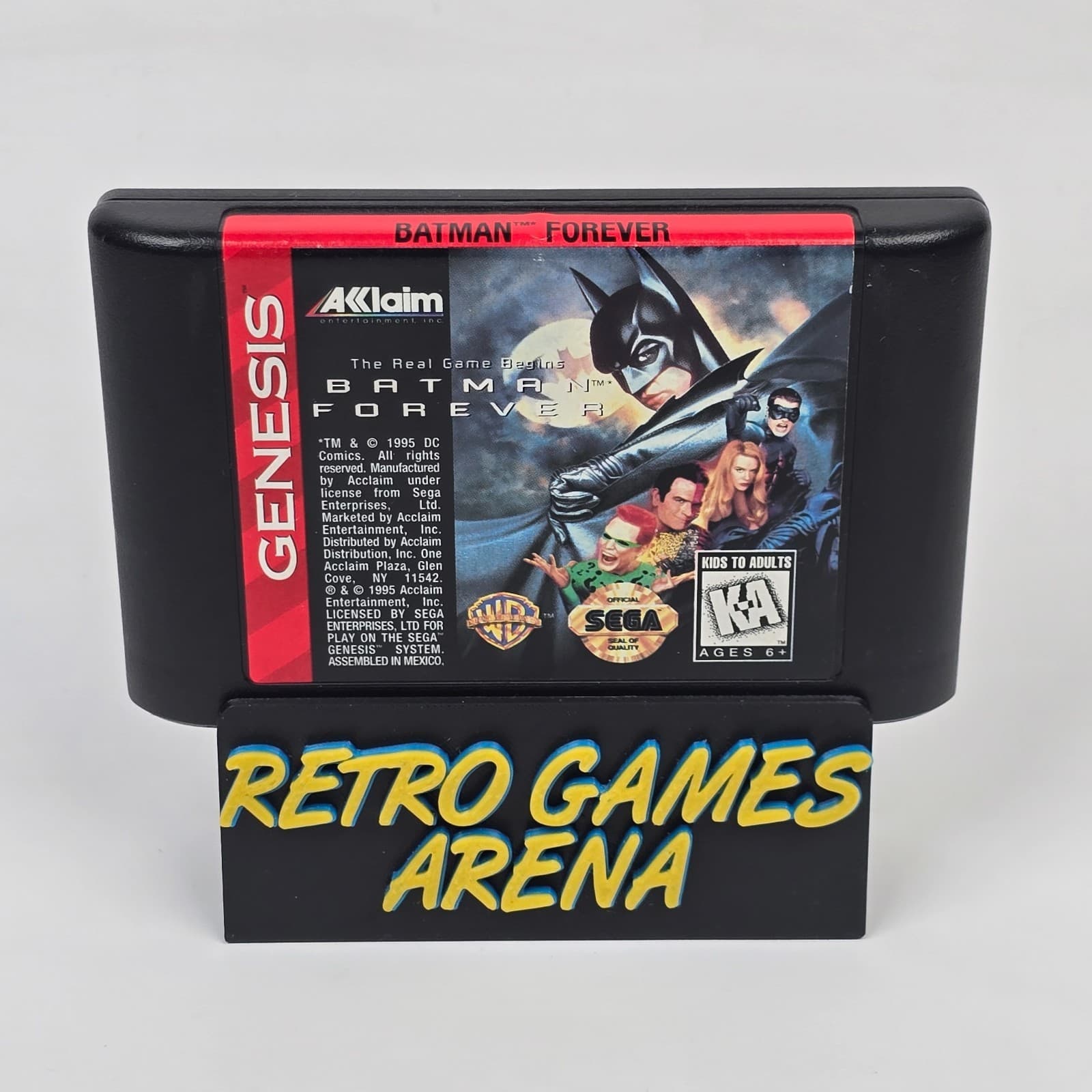 Batman Forever (Sega Genesis) Cartridge
