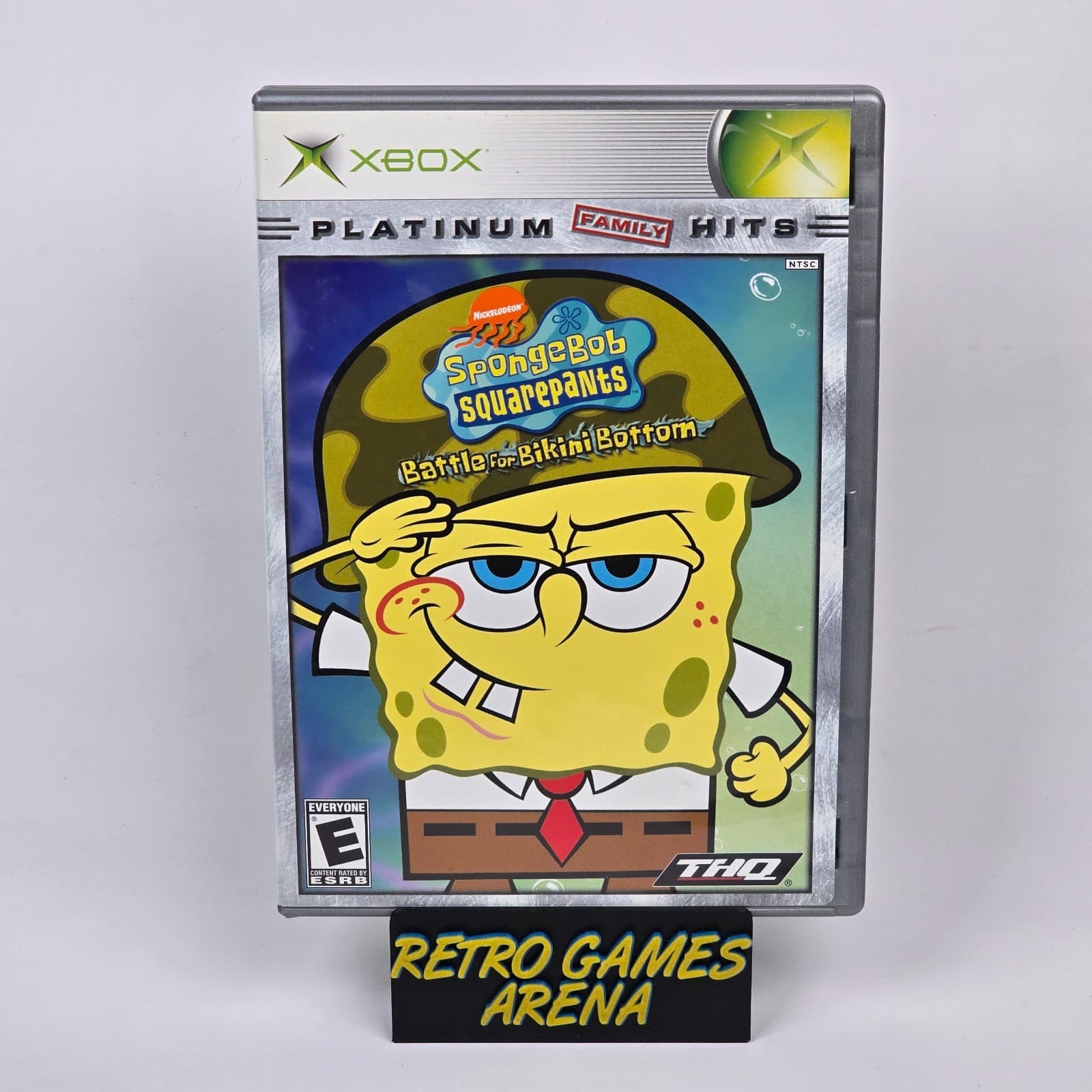 SpongeBob SquarePants Battle for Bikini Bottom (Original Xbox) Platinum Hits CIB