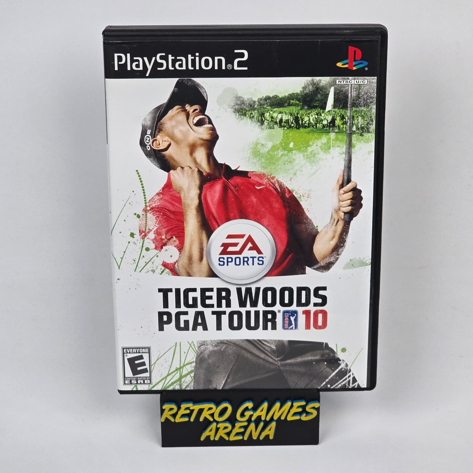 Tiger Woods PGA Tour 10 (PlayStation 2 PS2) Case & Disc