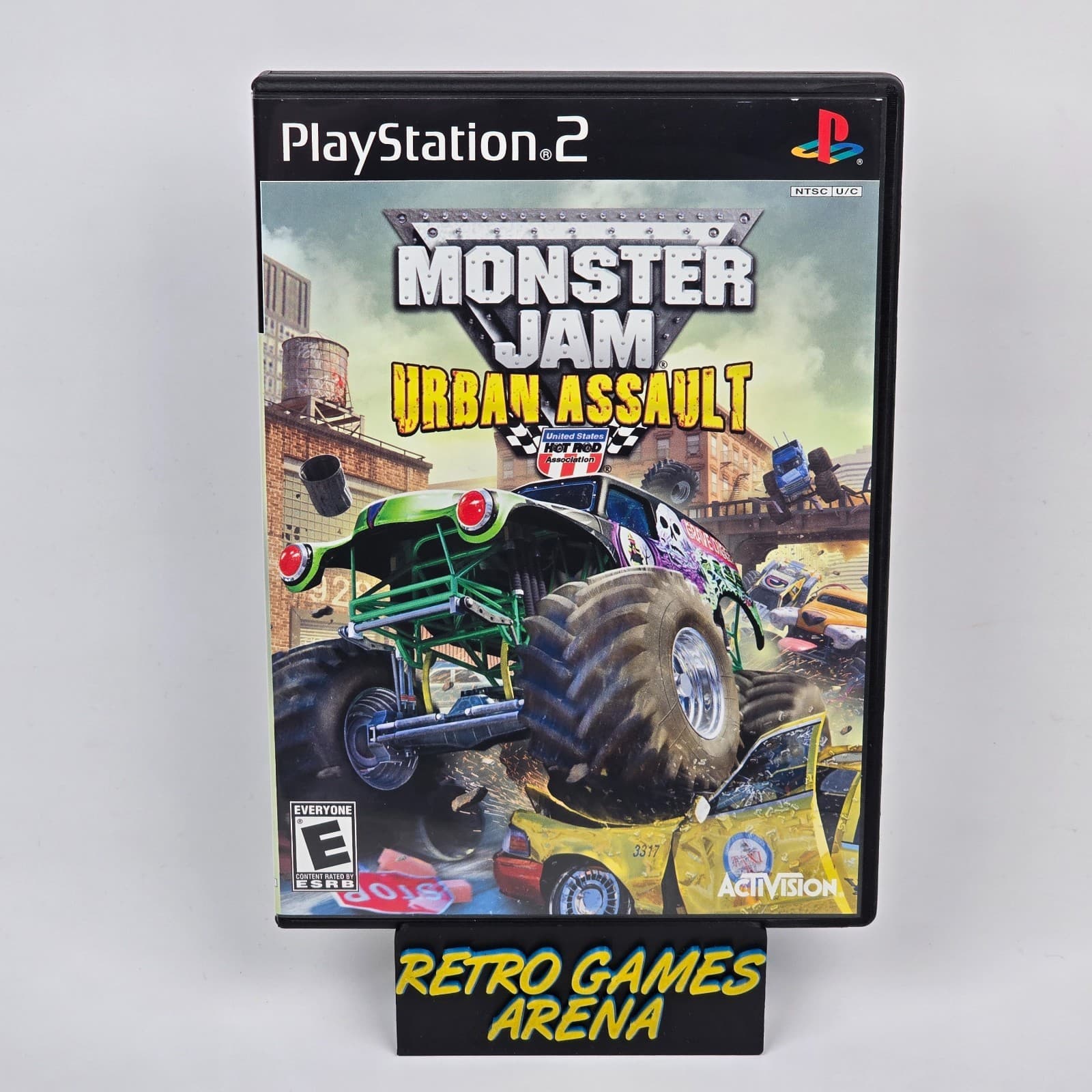 Monster Jam: Urban Assault (PlayStation 2 PS2) CIB COMPLETE